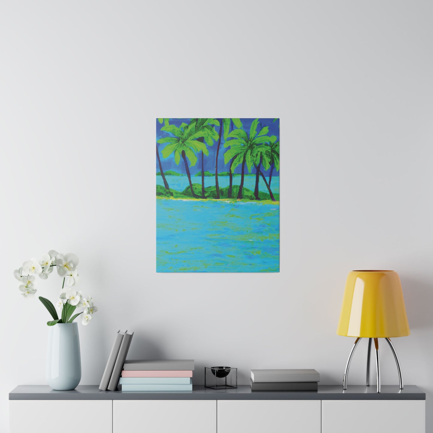 3148Z - Bahamas Ocean Painting Print | Bahamas | Ocean | Beach | Poster | Home Decor | Wall Art | Canvas
