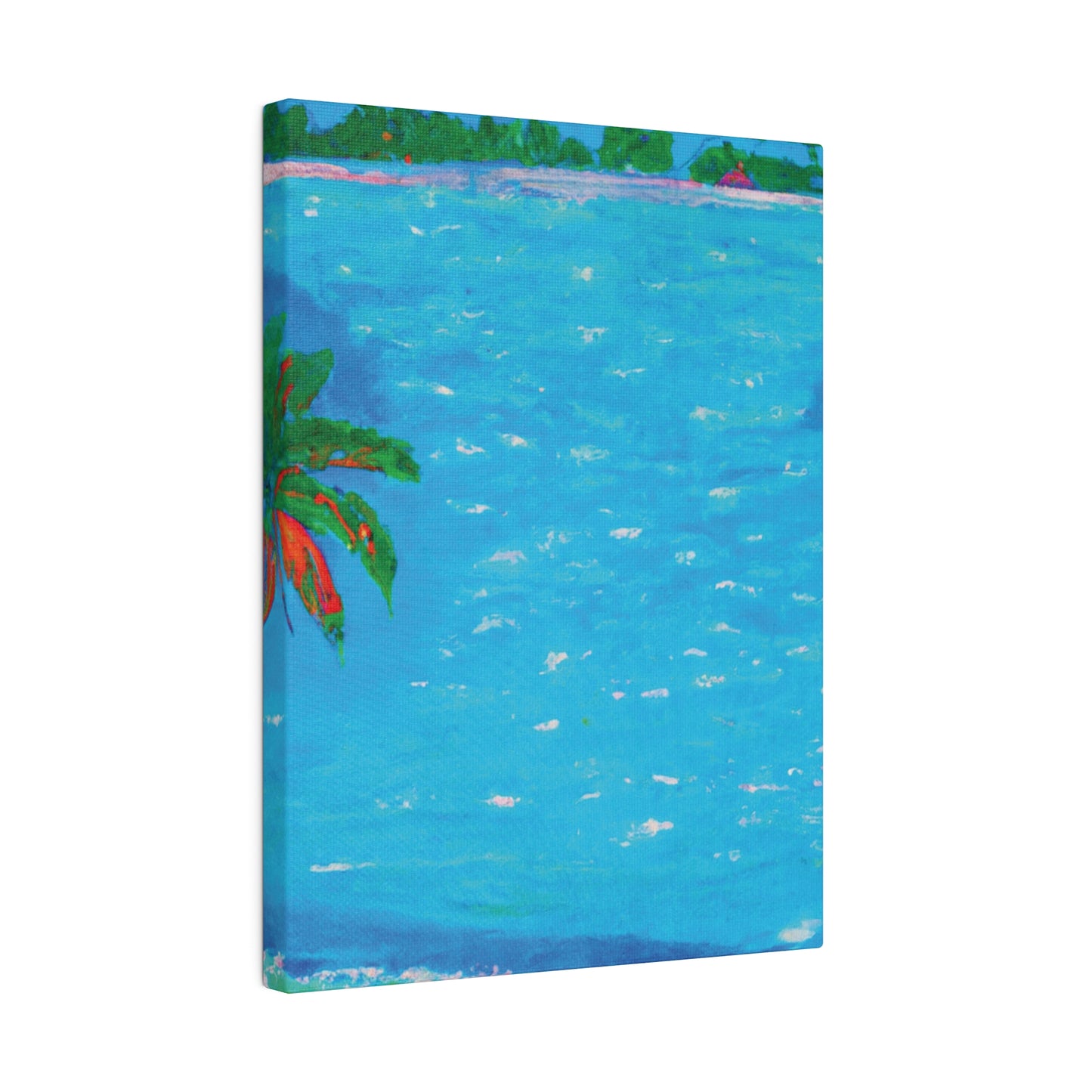 5286G - Bahamas Ocean Painting Print | Bahamas | Ocean | Beach | Poster | Home Decor | Wall Art | Canvas