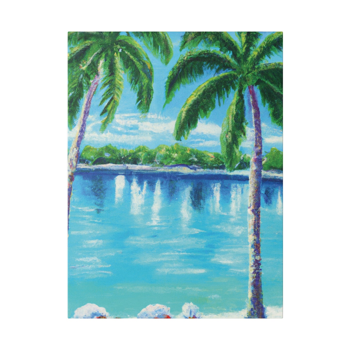 4482N - Bahamas Ocean Painting Print | Bahamas | Ocean | Beach | Poster | Home Decor | Wall Art | Canvas