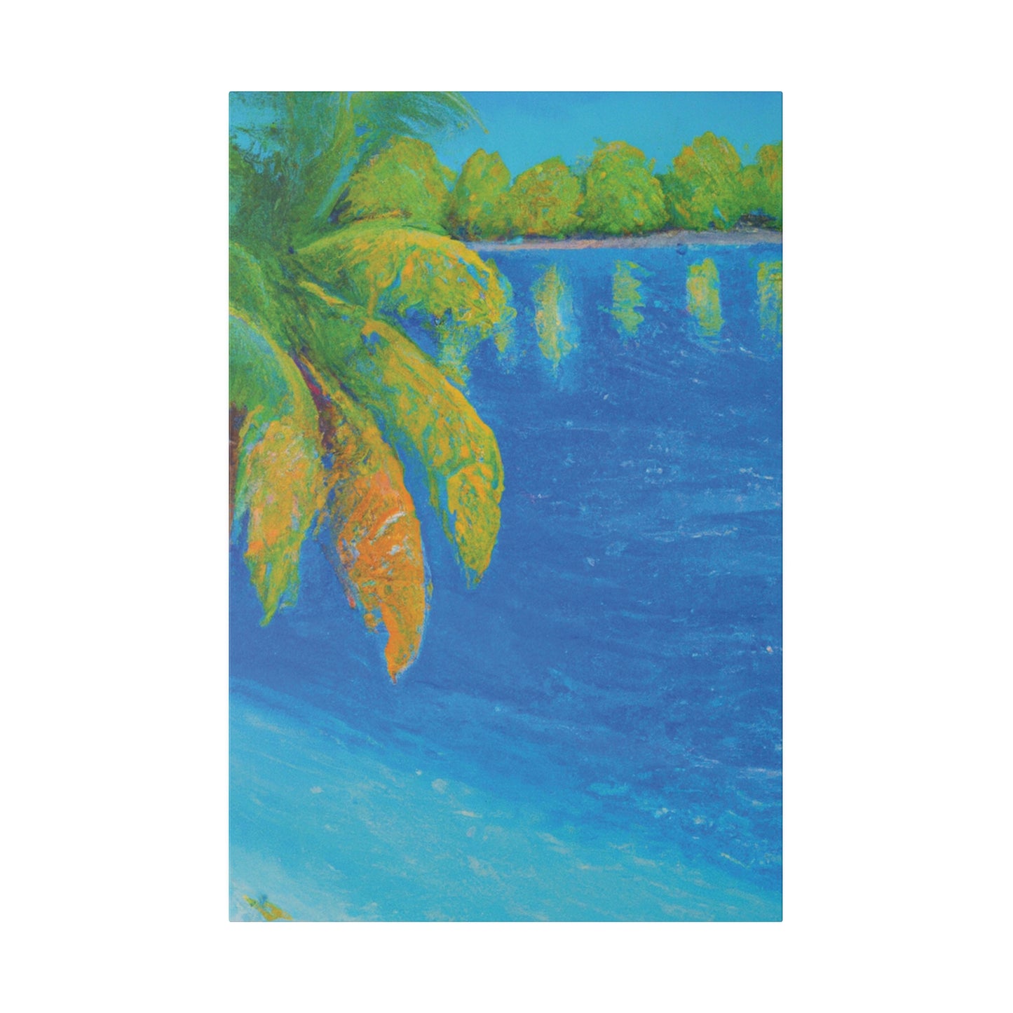 4567X - Bahamas Ocean Painting Print | Bahamas | Ocean | Beach | Poster | Home Decor | Wall Art | Canvas