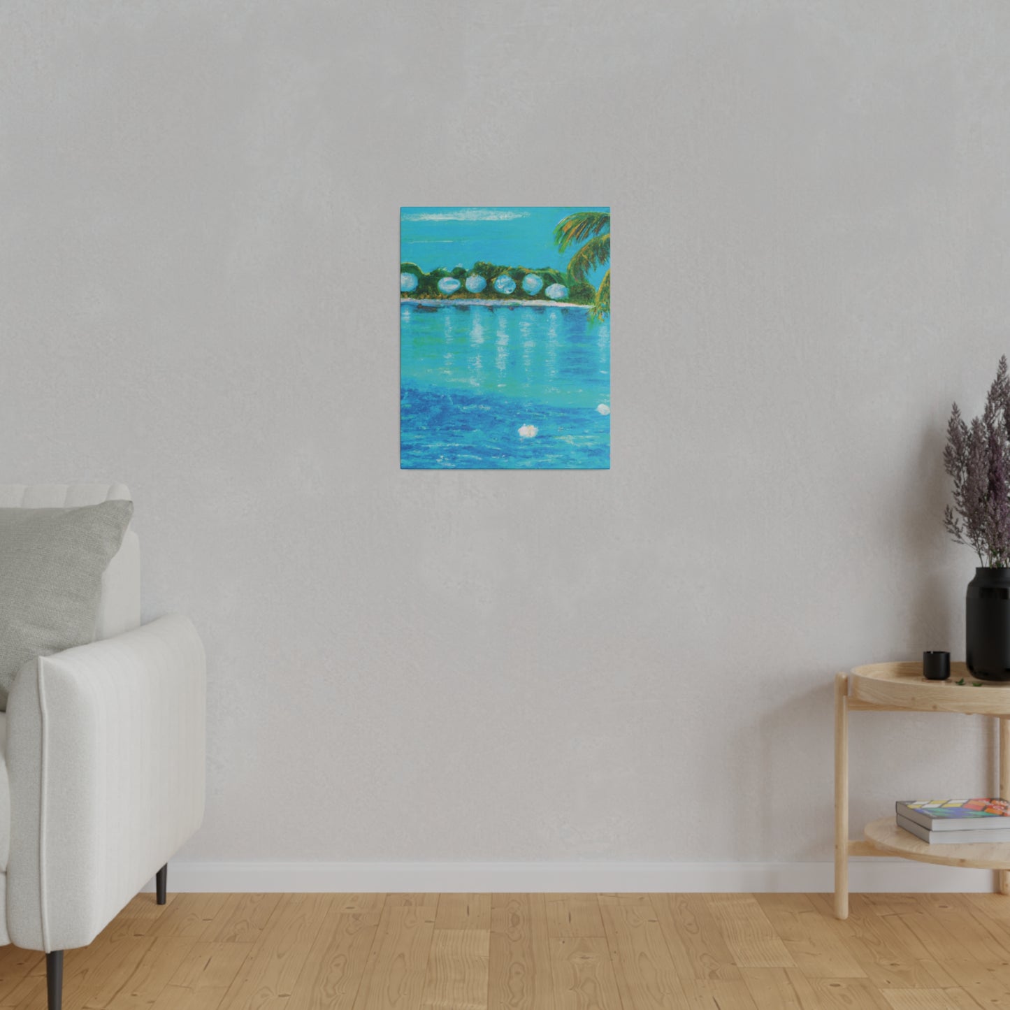 912X - Bahamas Ocean Painting Print | Bahamas | Ocean | Beach | Poster | Home Decor | Wall Art | Canvas