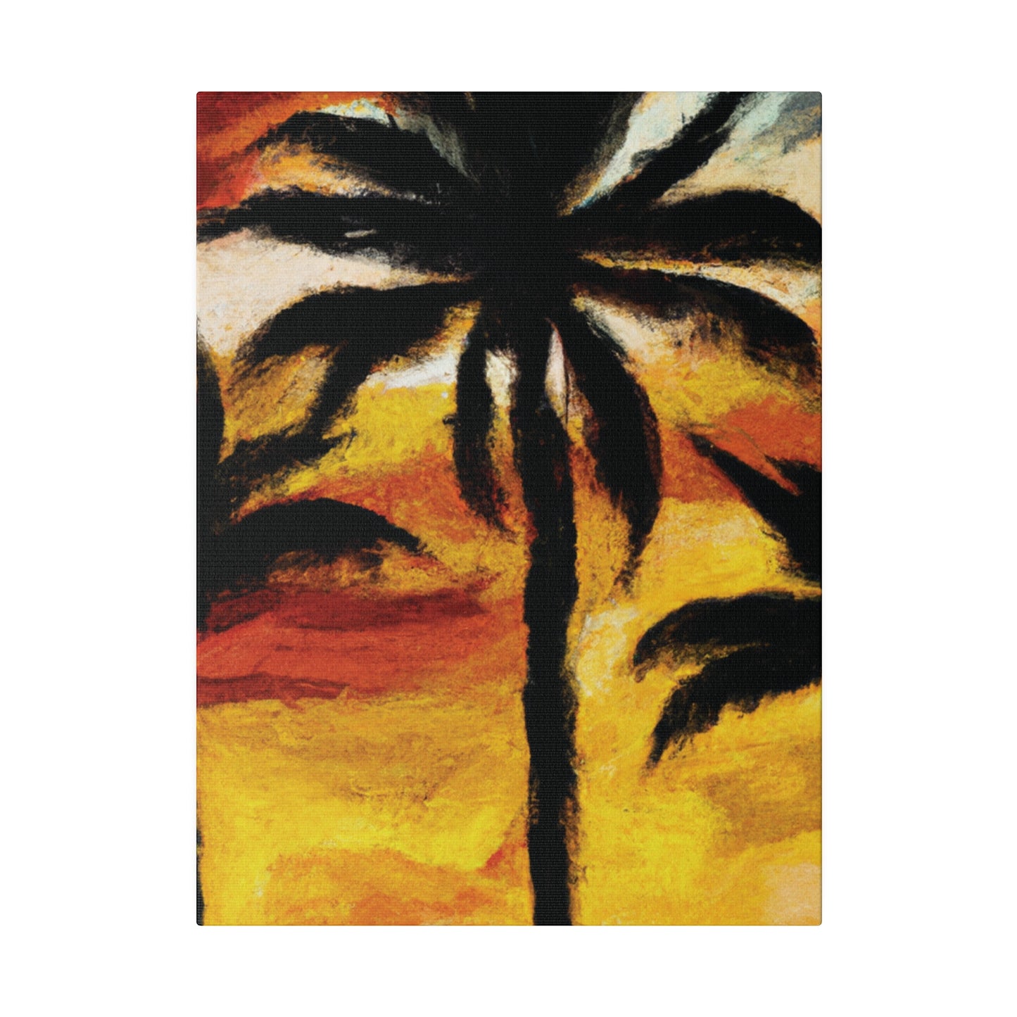 3122C - Miami Beach Sunset Painting Print | Miami | Beach | Sunset | Poster | Home Decor | Wall Art | Canvas