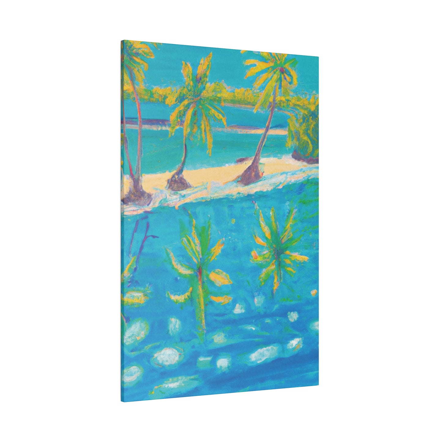 4825R - Bahamas Ocean Painting Print | Bahamas | Ocean | Beach | Poster | Home Decor | Wall Art | Canvas