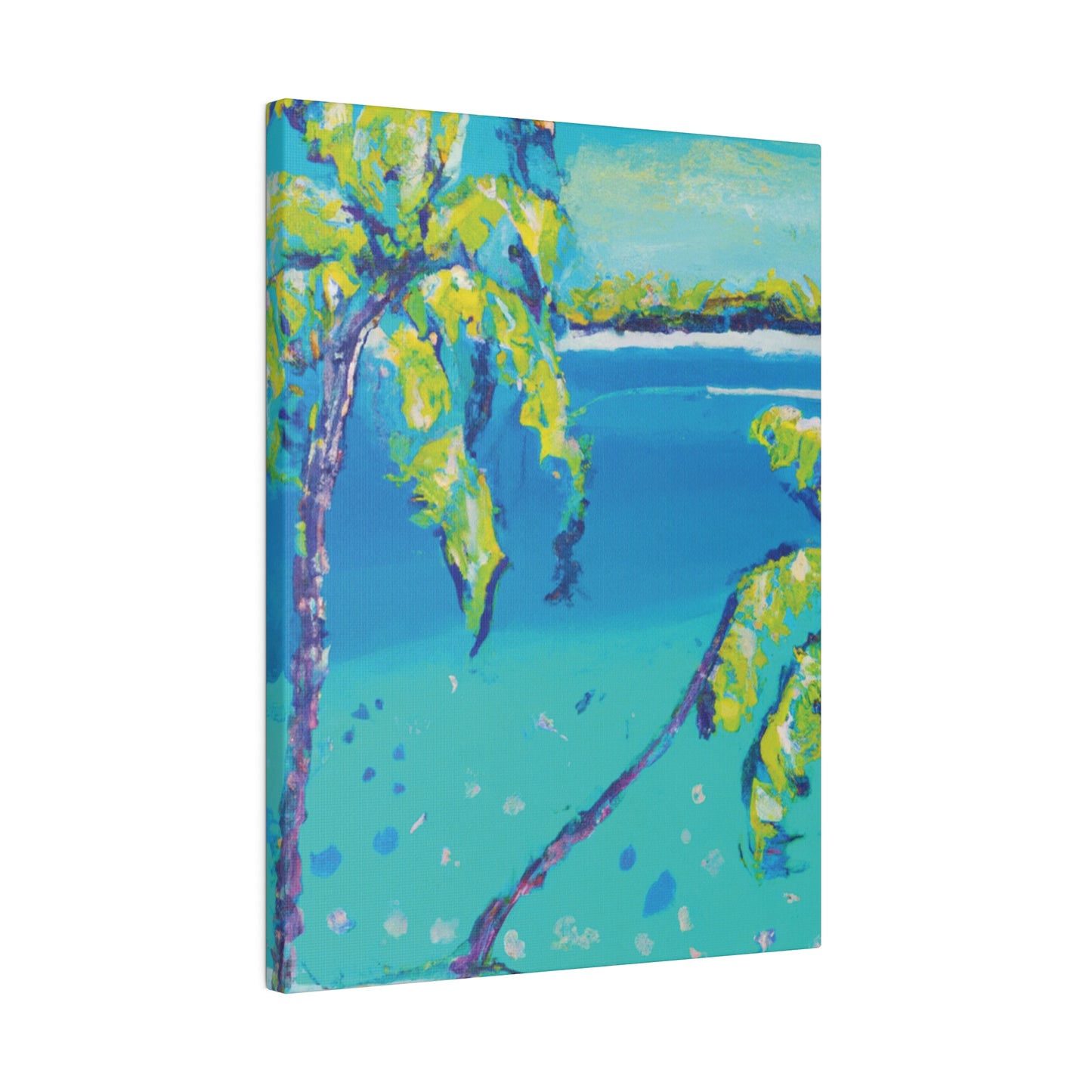 4893N - Bahamas Ocean Painting Print | Bahamas | Ocean | Beach | Poster | Home Decor | Wall Art | Canvas