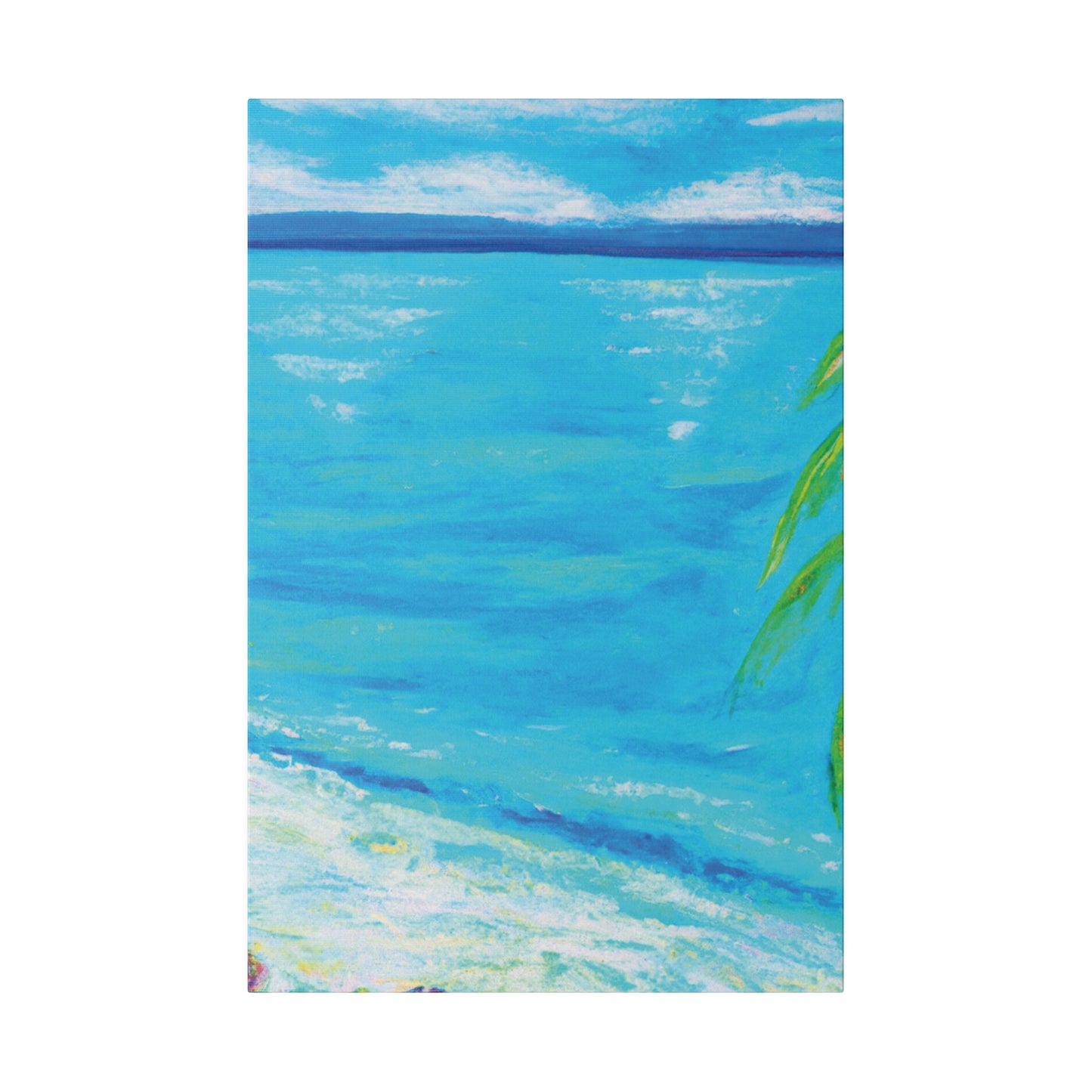 8858N - Bahamas Ocean Painting Print | Bahamas | Ocean | Beach | Poster | Home Decor | Wall Art | Canvas