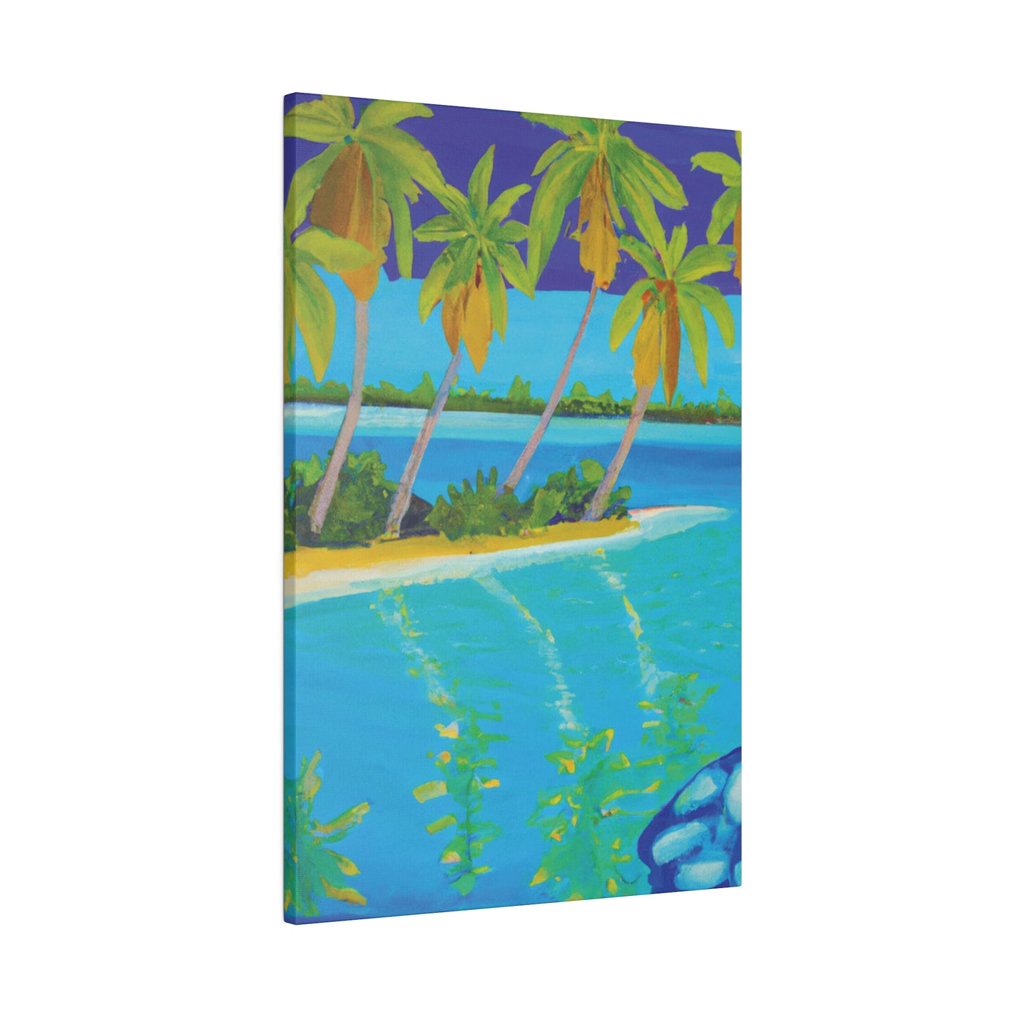 8347B - Bahamas Ocean Painting Print | Bahamas | Ocean | Beach | Poster | Home Decor | Wall Art | Canvas