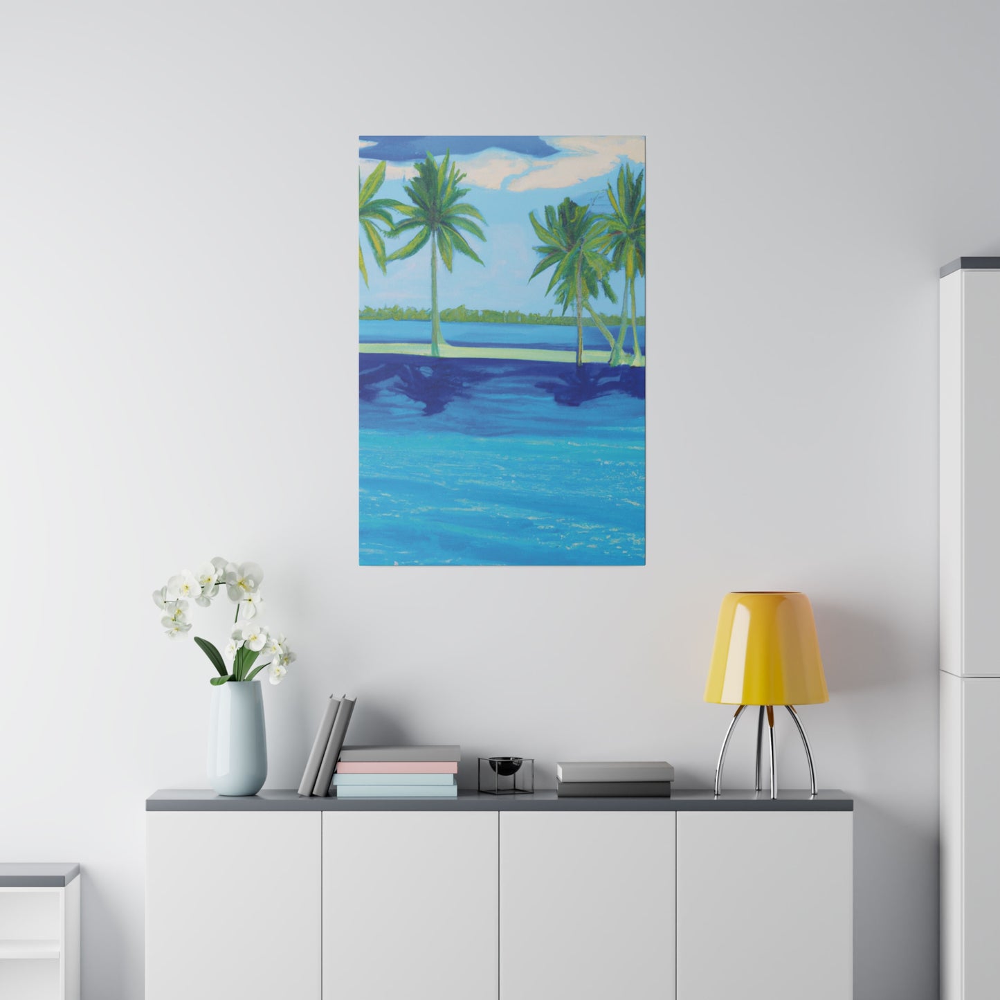 9589F - Bahamas Ocean Painting Print | Bahamas | Ocean | Beach | Poster | Home Decor | Wall Art | Canvas