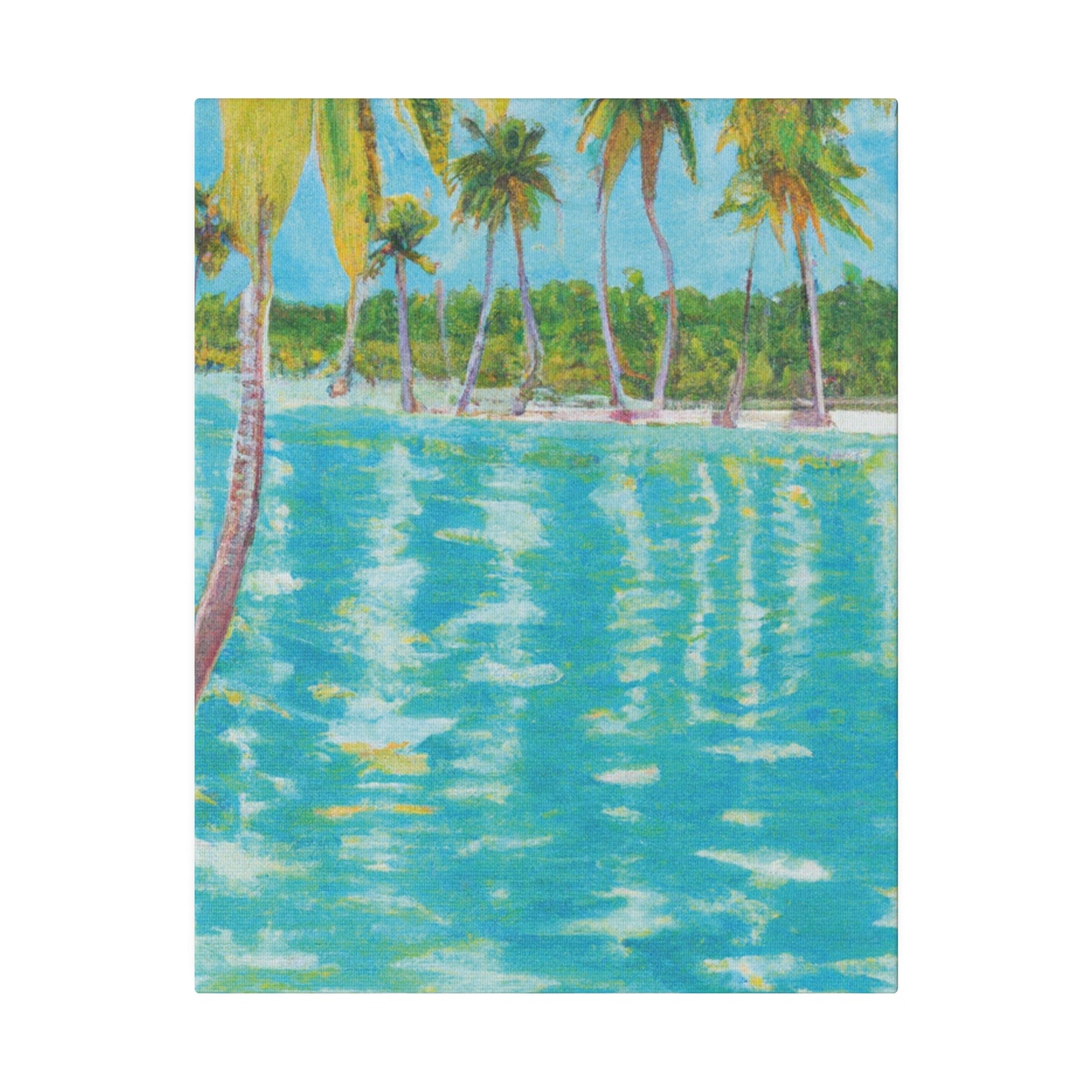 8537R - Bahamas Ocean Painting Print | Bahamas | Ocean | Beach | Poster | Home Decor | Wall Art | Canvas