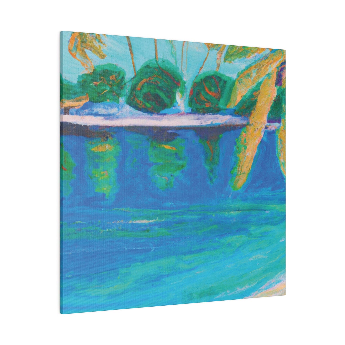 8975V - Bahamas Ocean Painting Print | Bahamas | Ocean | Beach | Poster | Home Decor | Wall Art | Canvas