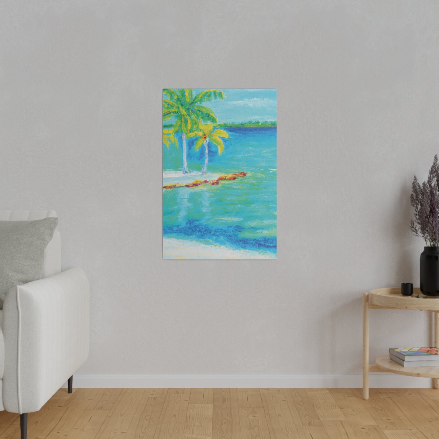 4444R - Bahamas Ocean Painting Print | Bahamas | Ocean | Beach | Poster | Home Decor | Wall Art | Canvas