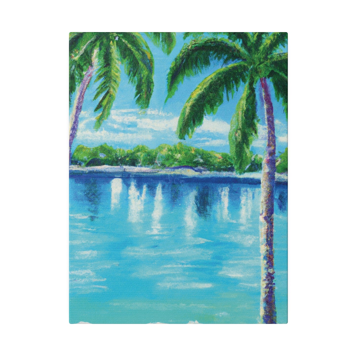 4482N - Bahamas Ocean Painting Print | Bahamas | Ocean | Beach | Poster | Home Decor | Wall Art | Canvas