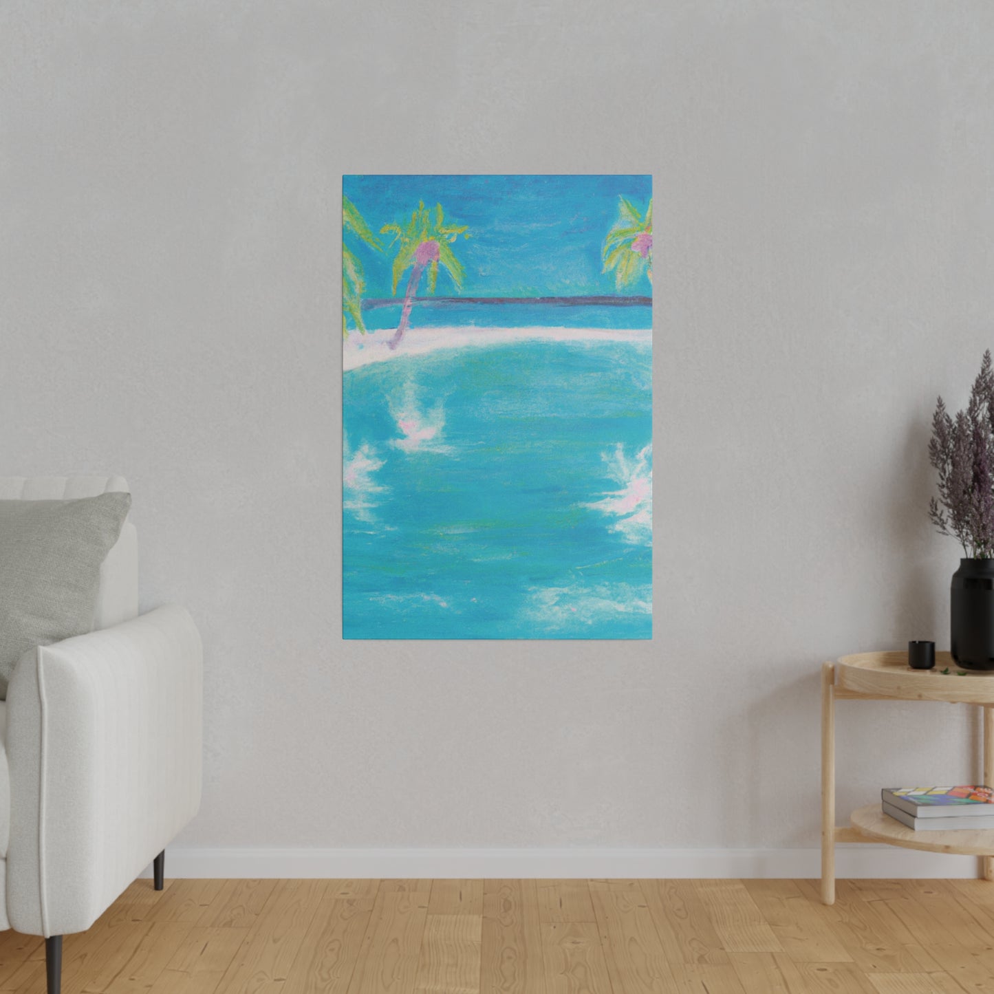 8348G - Bahamas Ocean Painting Print | Bahamas | Ocean | Beach | Poster | Home Decor | Wall Art | Canvas