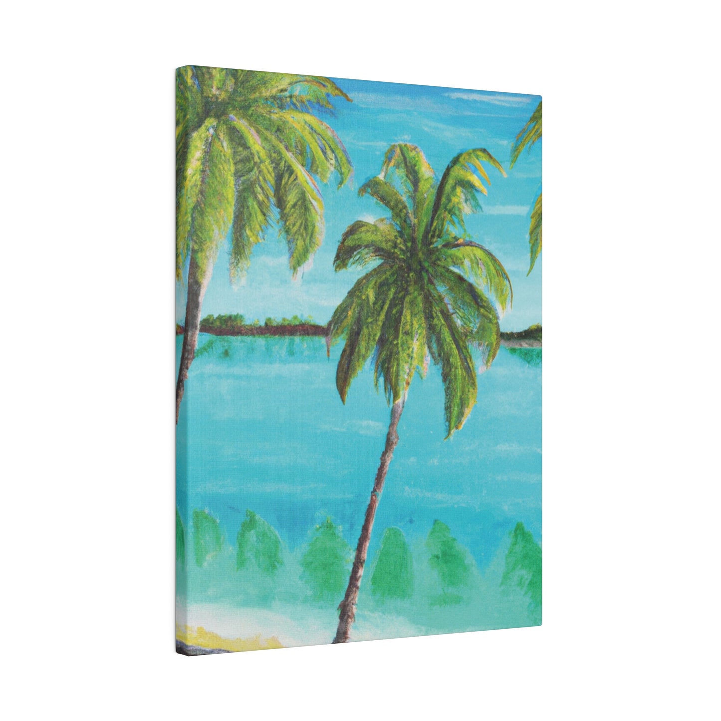 6598N - Bahamas Ocean Painting Print | Bahamas | Ocean | Beach | Poster | Home Decor | Wall Art | Canvas