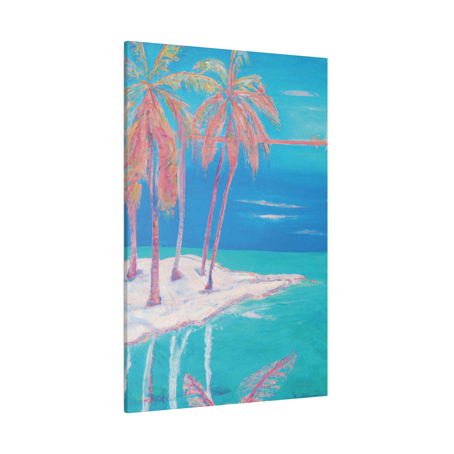 3162K - Bahamas Ocean Painting Print | Bahamas | Ocean | Beach | Poster | Home Decor | Wall Art | Canvas