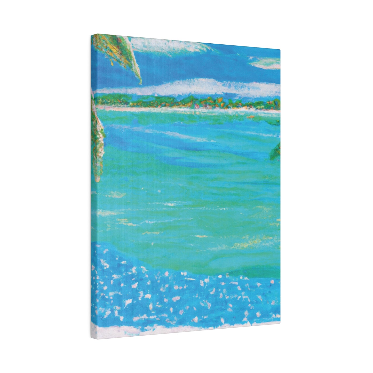 4740W - Bahamas Ocean Painting Print | Bahamas | Ocean | Beach | Poster | Home Decor | Wall Art | Canvas