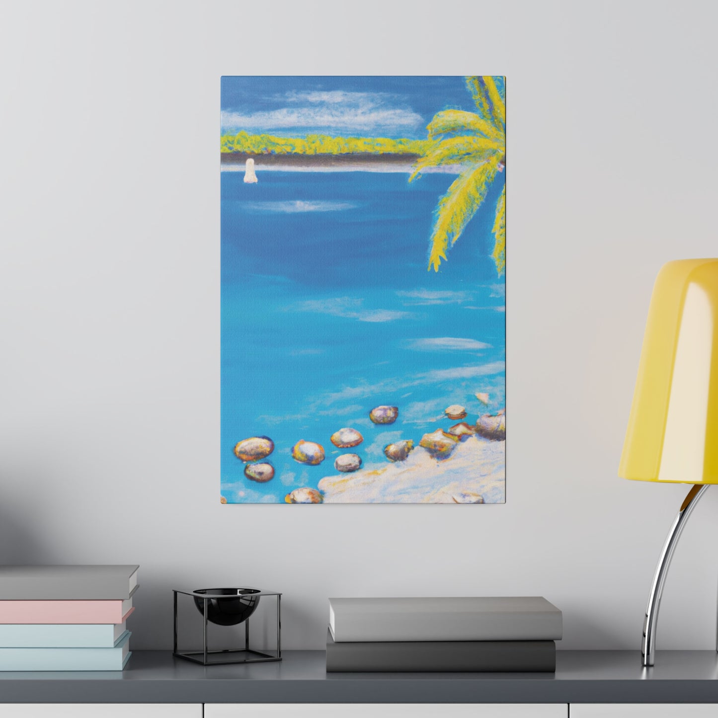 8593F - Bahamas Ocean Painting Print | Bahamas | Ocean | Beach | Poster | Home Decor | Wall Art | Canvas