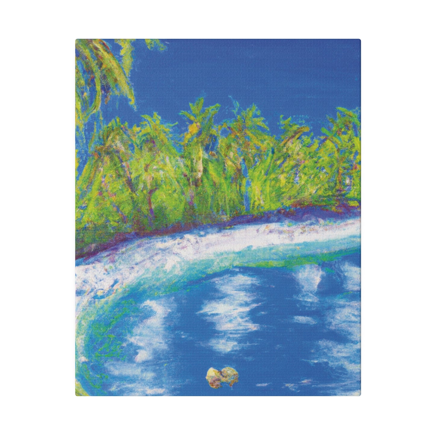 3798C - Bahamas Ocean Painting Print | Bahamas | Ocean | Beach | Poster | Home Decor | Wall Art | Canvas