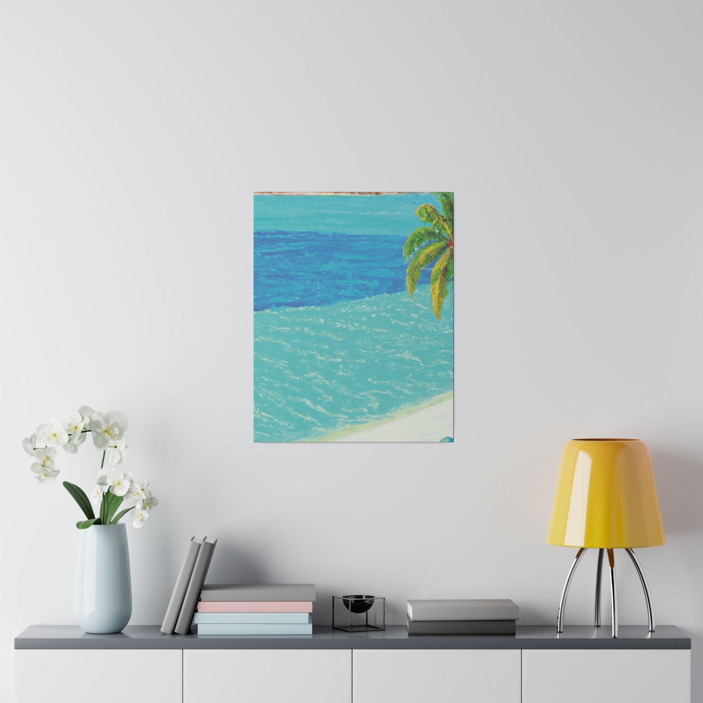 7221H - Bahamas Ocean Painting Print | Bahamas | Ocean | Beach | Poster | Home Decor | Wall Art | Canvas