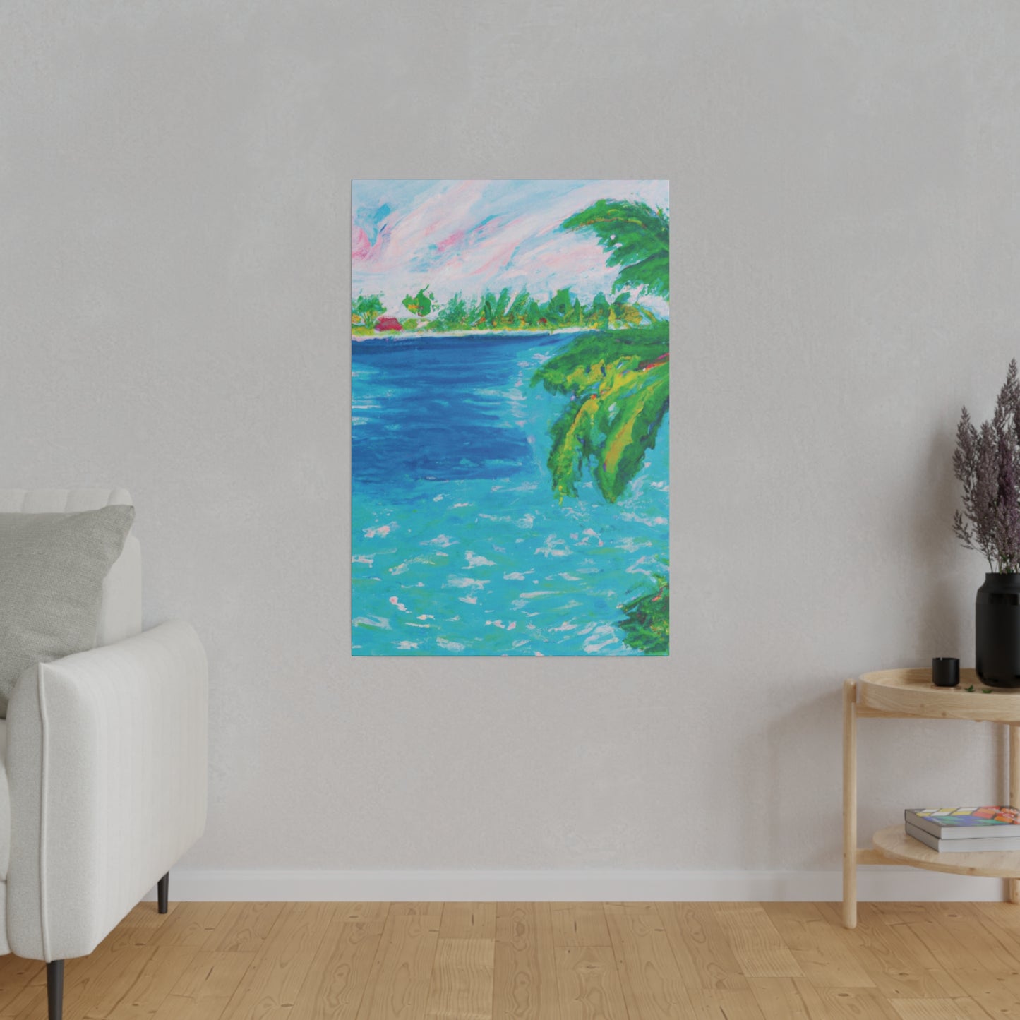 3265X - Bahamas Ocean Painting Print | Bahamas | Ocean | Beach | Poster | Home Decor | Wall Art | Canvas