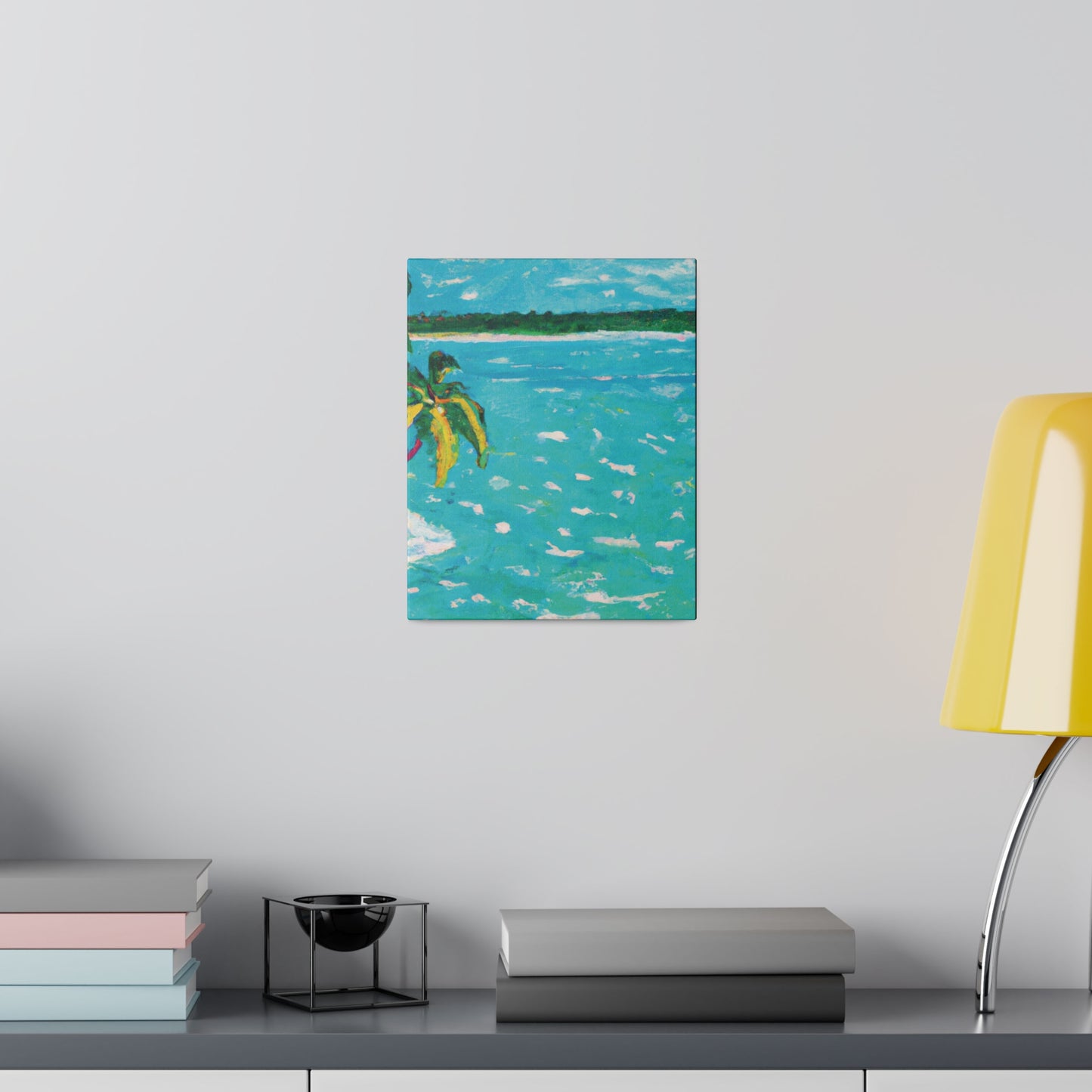 8278H - Bahamas Ocean Painting Print | Bahamas | Ocean | Beach | Poster | Home Decor | Wall Art | Canvas