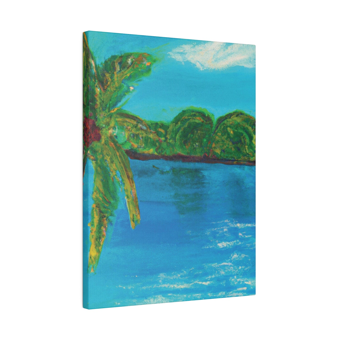 4245A - Bahamas Ocean Painting Print | Bahamas | Ocean | Beach | Poster | Home Decor | Wall Art | Canvas