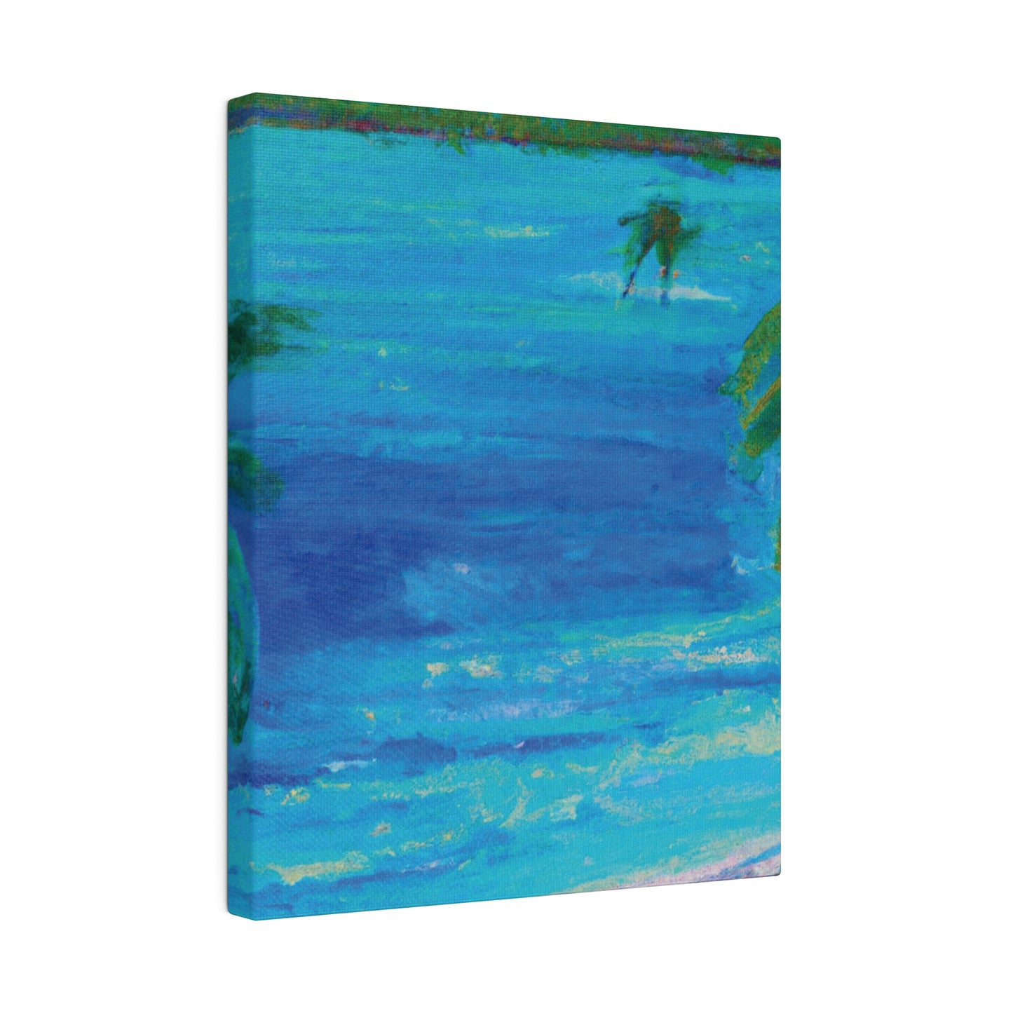 5105Q - Bahamas Ocean Painting Print | Bahamas | Ocean | Beach | Poster | Home Decor | Wall Art | Canvas