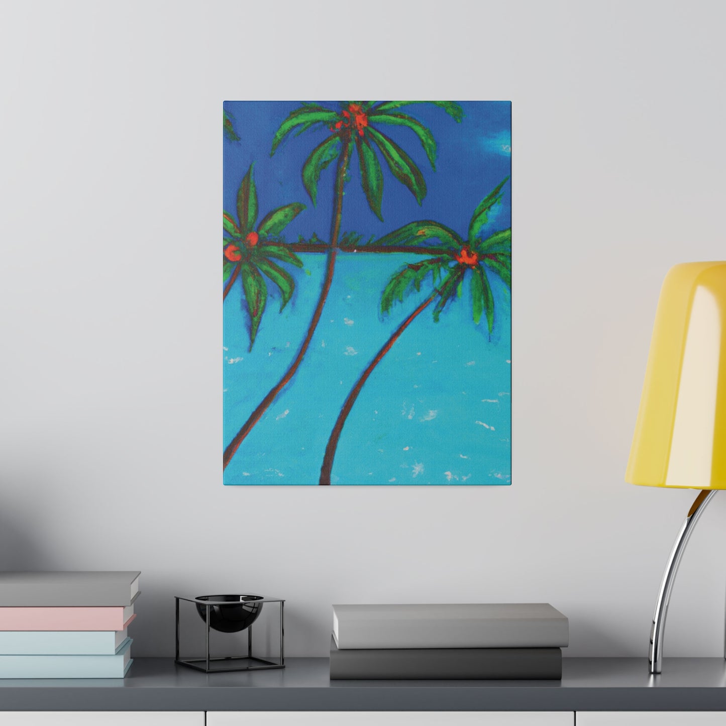 9305W - Bahamas Ocean Painting Print | Bahamas | Ocean | Beach | Poster | Home Decor | Wall Art | Canvas