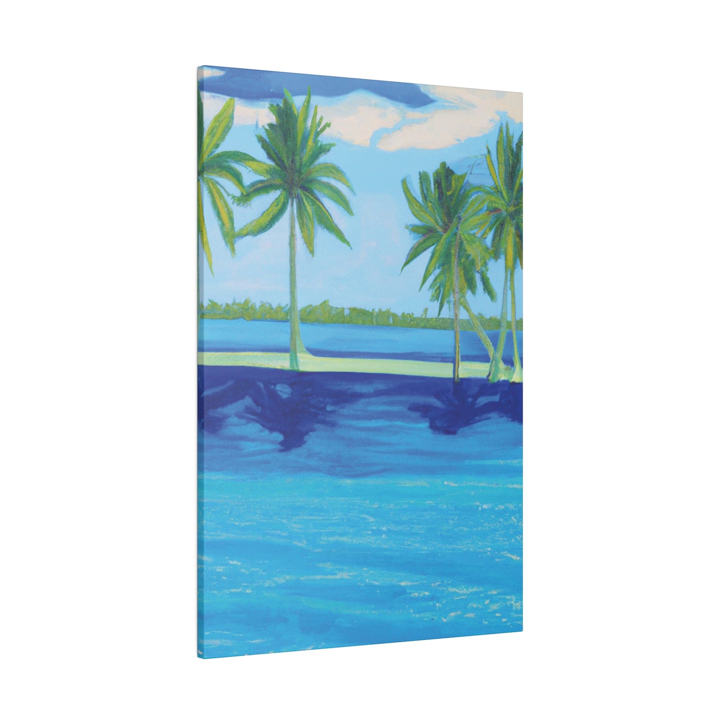 9589F - Bahamas Ocean Painting Print | Bahamas | Ocean | Beach | Poster | Home Decor | Wall Art | Canvas