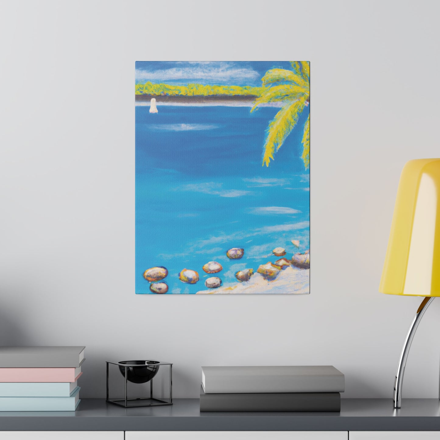 8593F - Bahamas Ocean Painting Print | Bahamas | Ocean | Beach | Poster | Home Decor | Wall Art | Canvas