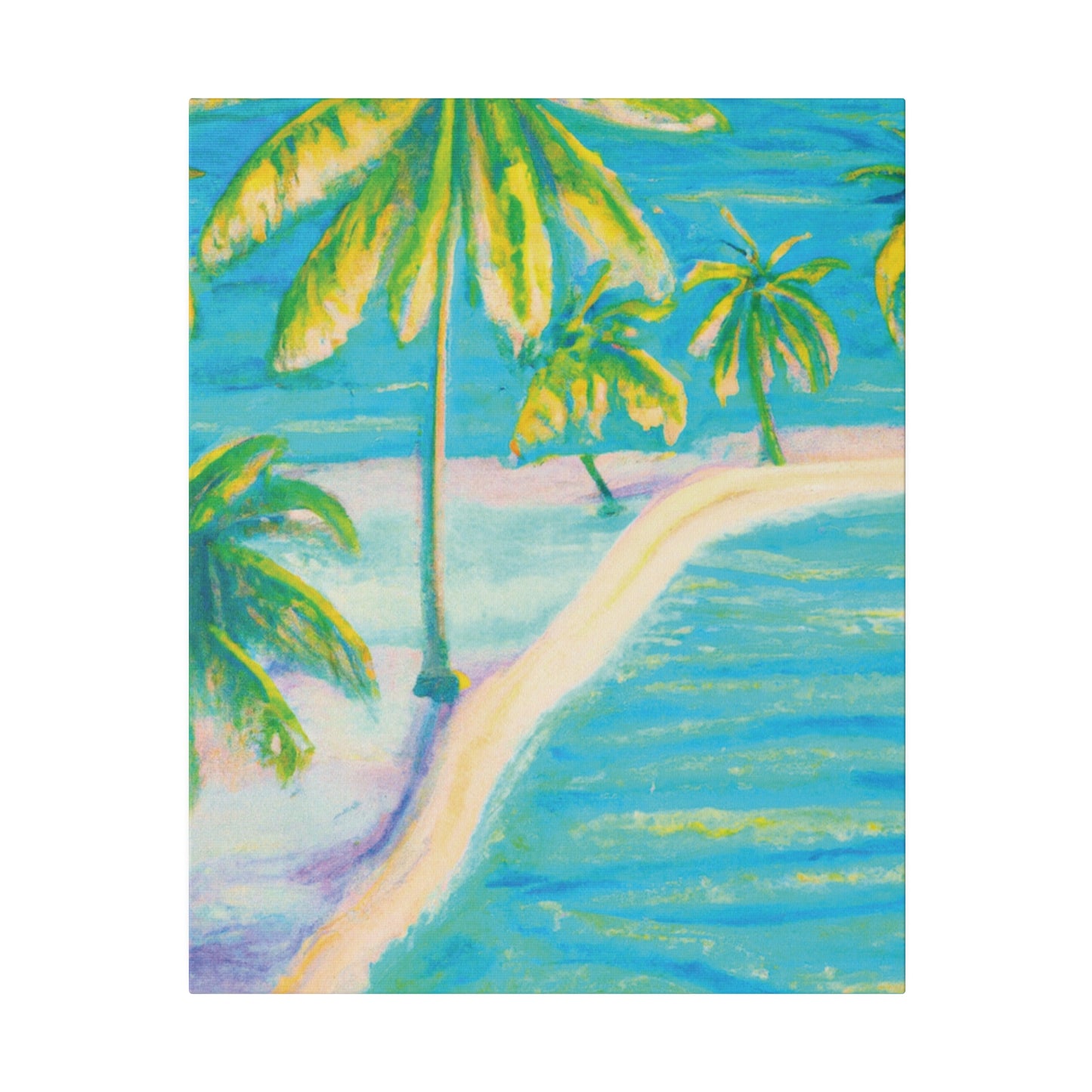 9662V - Bahamas Ocean Painting Print | Bahamas | Ocean | Beach | Poster | Home Decor | Wall Art | Canvas