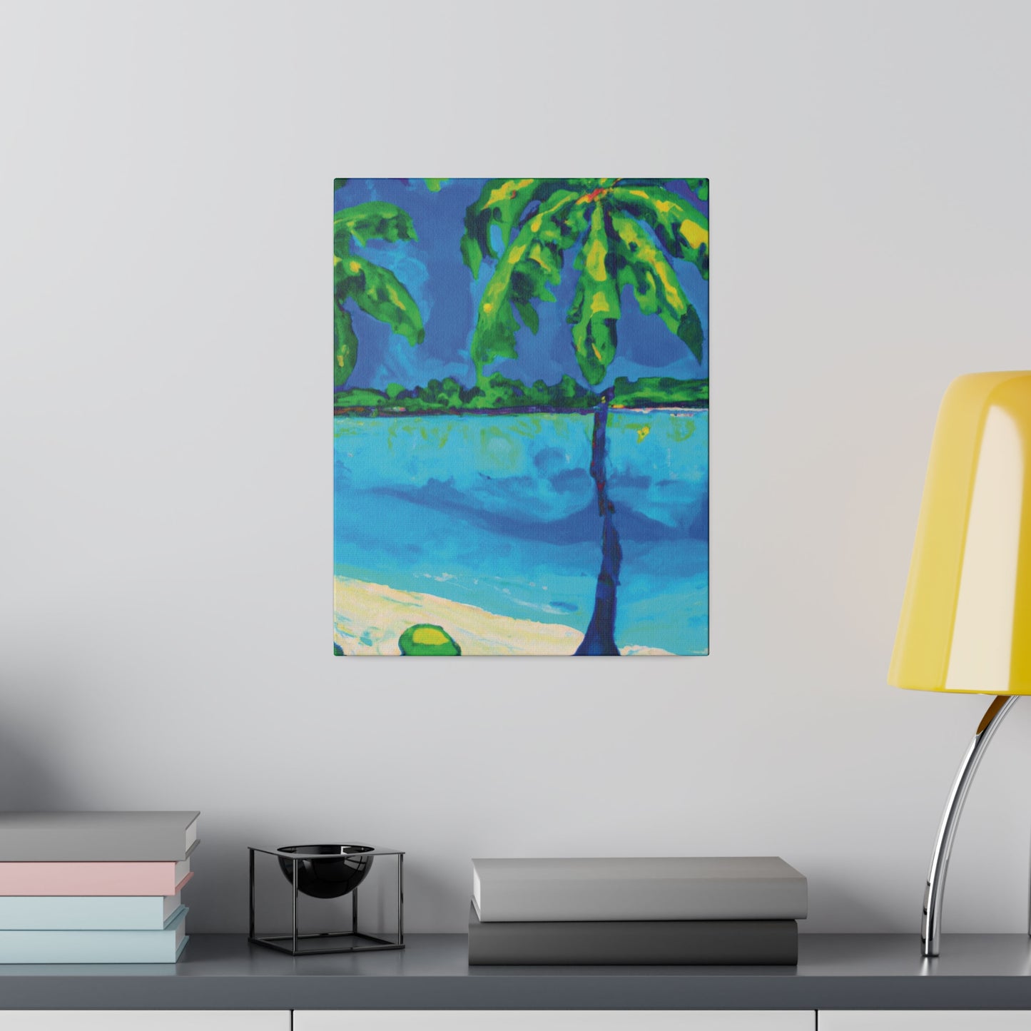 7381V - Bahamas Ocean Painting Print | Bahamas | Ocean | Beach | Poster | Home Decor | Wall Art | Canvas