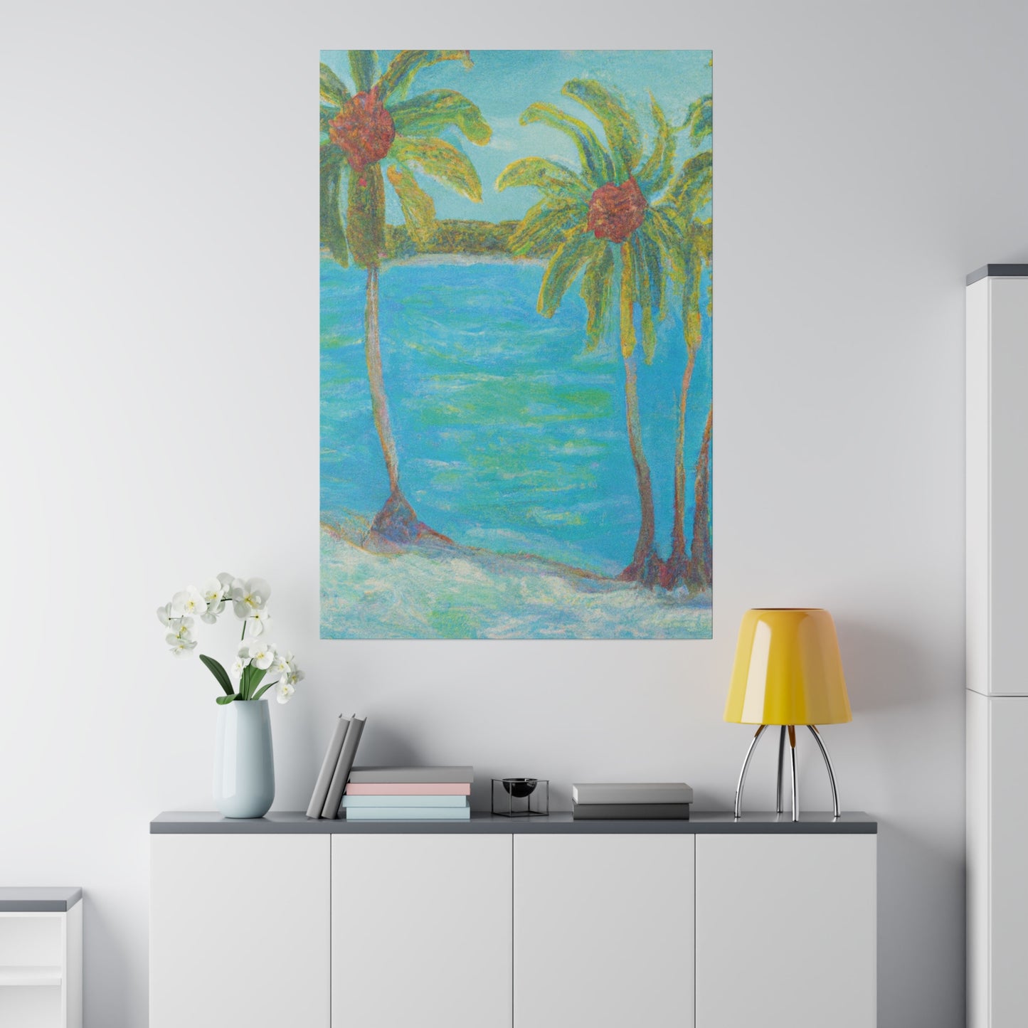 3357G - Bahamas Ocean Painting Print | Bahamas | Ocean | Beach | Poster | Home Decor | Wall Art | Canvas