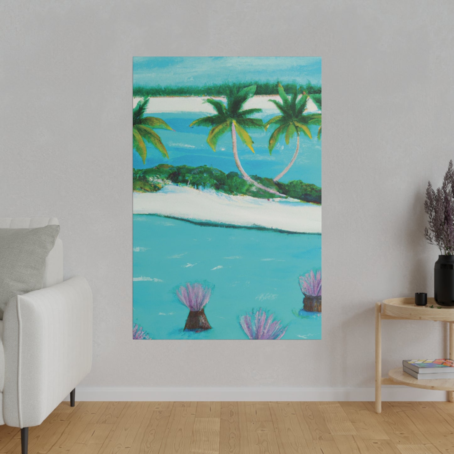 1933W - Bahamas Ocean Painting Print | Bahamas | Ocean | Beach | Poster | Home Decor | Wall Art | Canvas