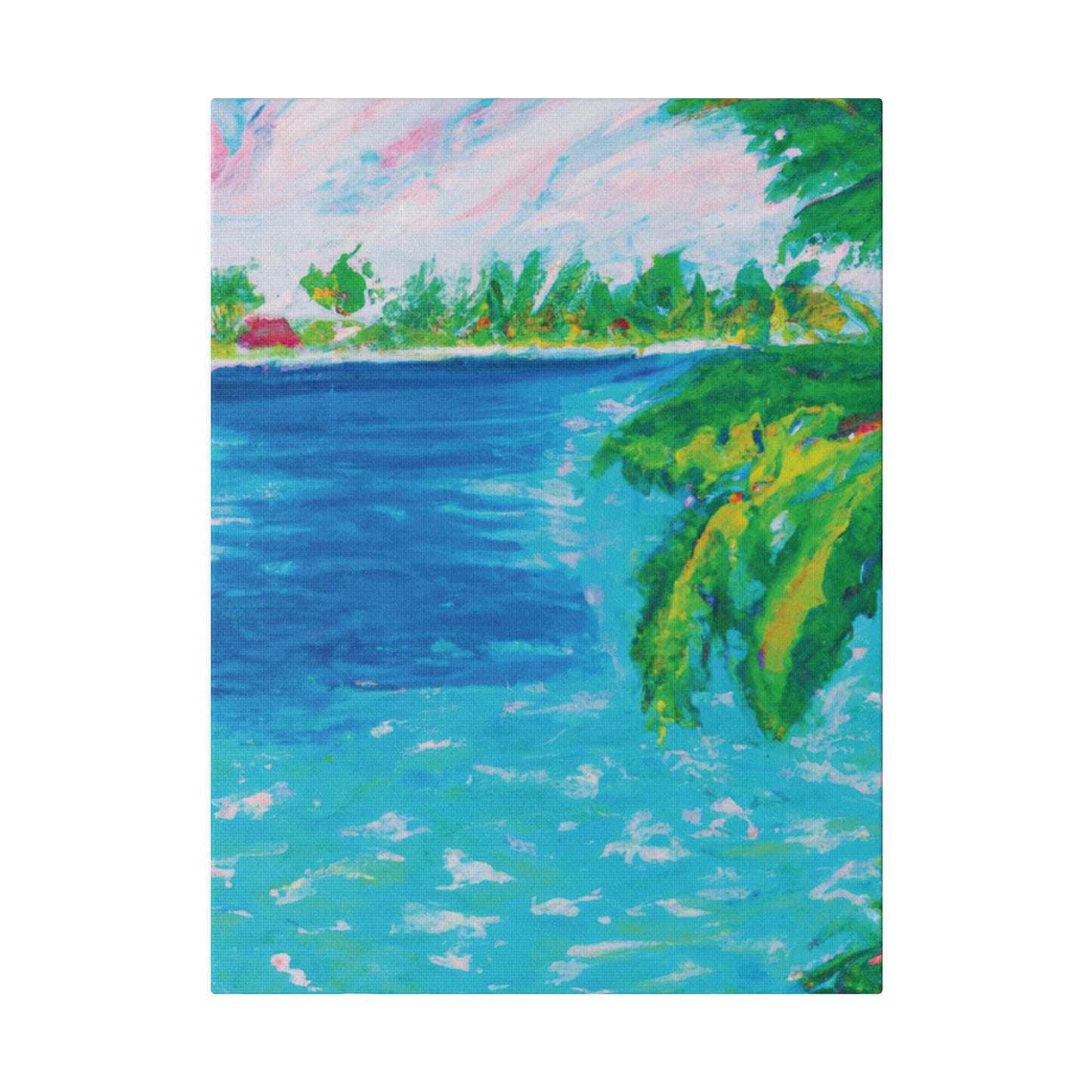 3265X - Bahamas Ocean Painting Print | Bahamas | Ocean | Beach | Poster | Home Decor | Wall Art | Canvas