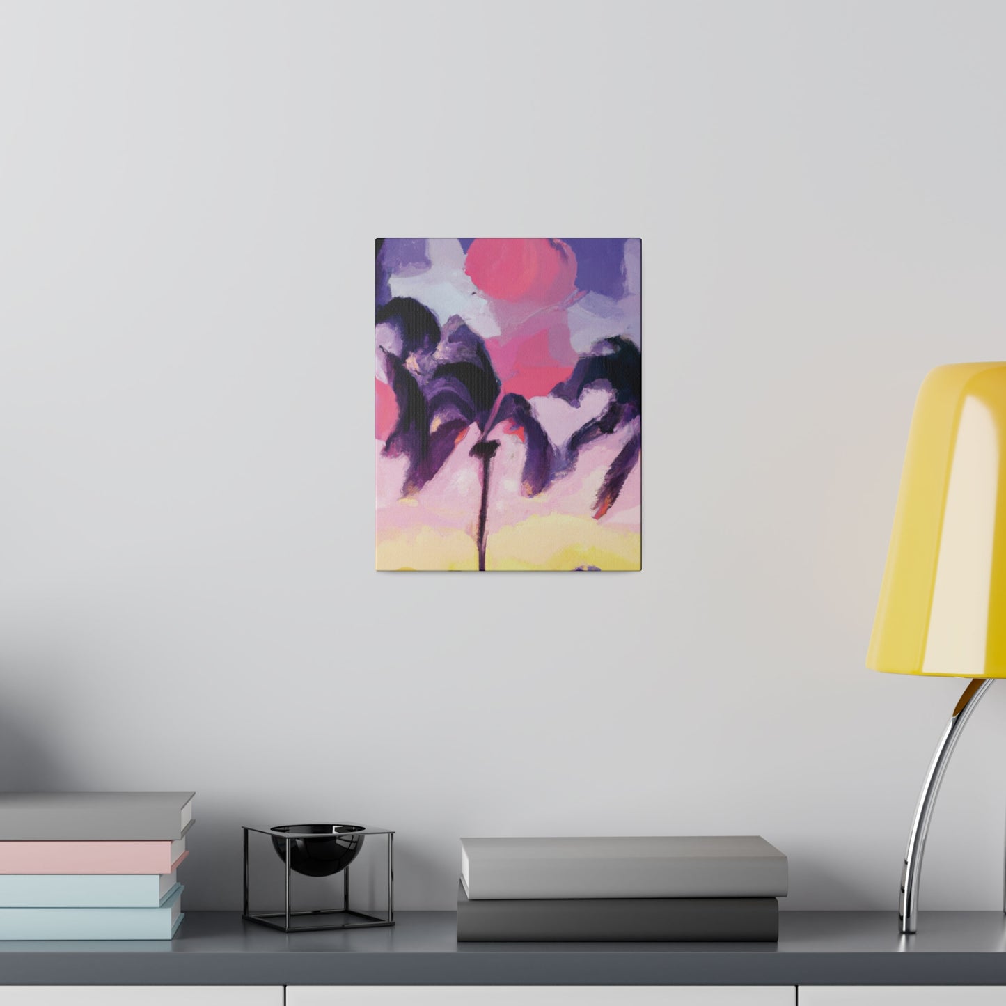 8189L - Miami Beach Sunset Painting Print | Miami | Beach | Sunset | Poster | Home Decor | Wall Art | Canvas