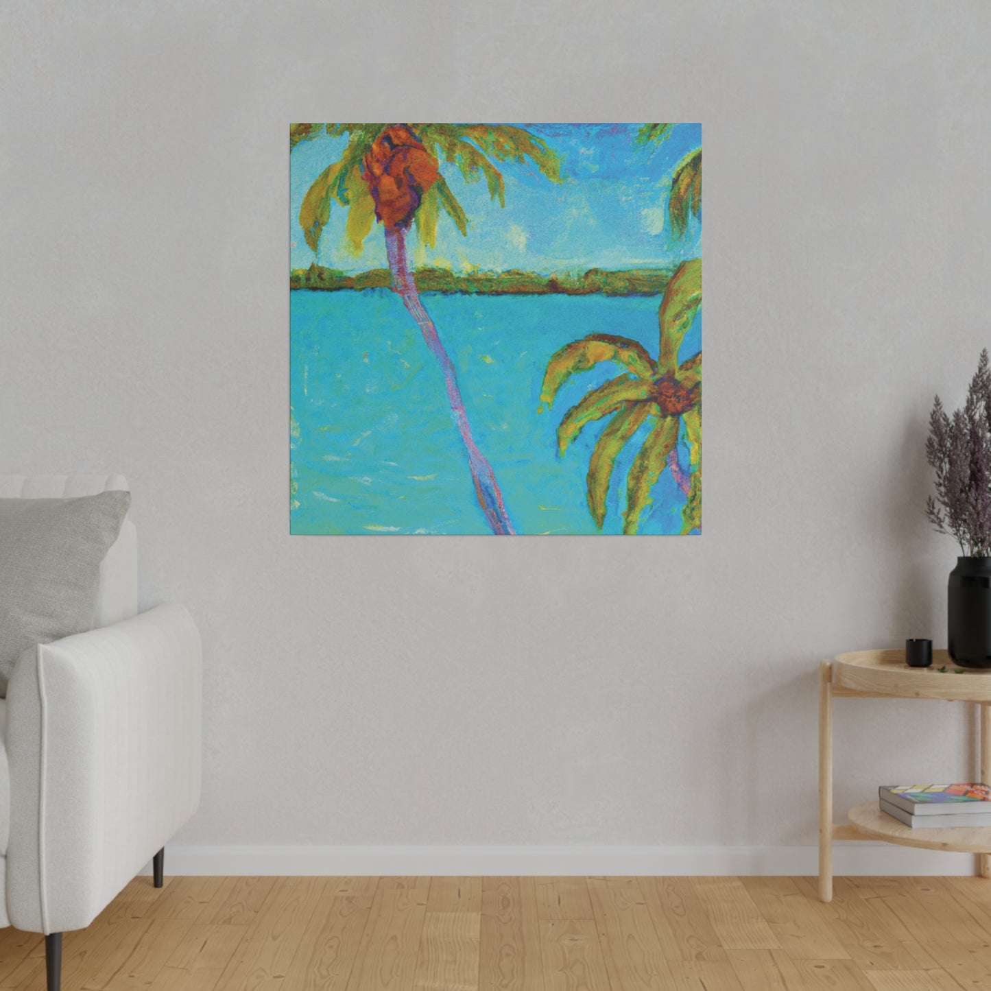 4676F - Bahamas Ocean Painting Print | Bahamas | Ocean | Beach | Poster | Home Decor | Wall Art | Canvas