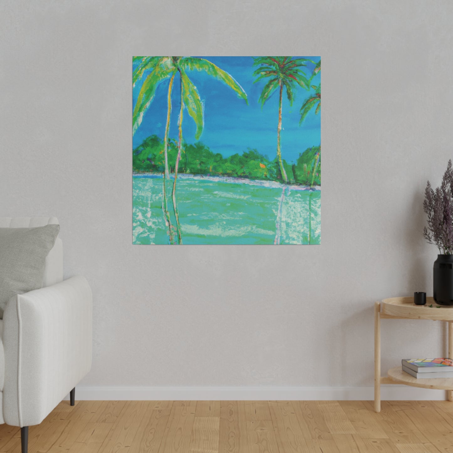 5185A - Bahamas Ocean Painting Print | Bahamas | Ocean | Beach | Poster | Home Decor | Wall Art | Canvas