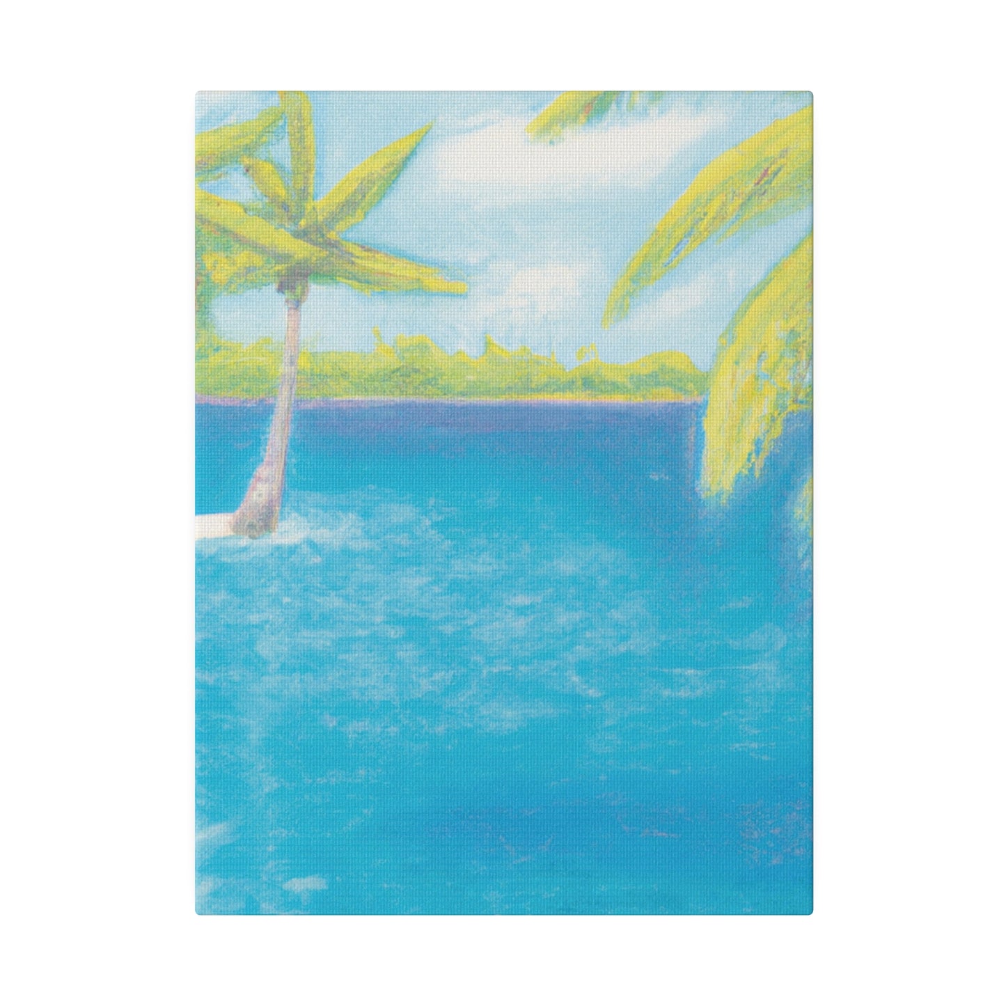 9254V - Bahamas Ocean Painting Print | Bahamas | Ocean | Beach | Poster | Home Decor | Wall Art | Canvas