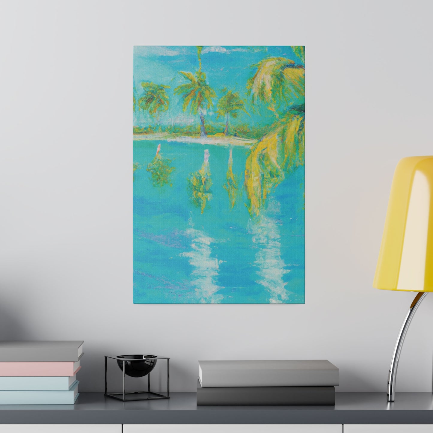 4935Q - Bahamas Ocean Painting Print | Bahamas | Ocean | Beach | Poster | Home Decor | Wall Art | Canvas