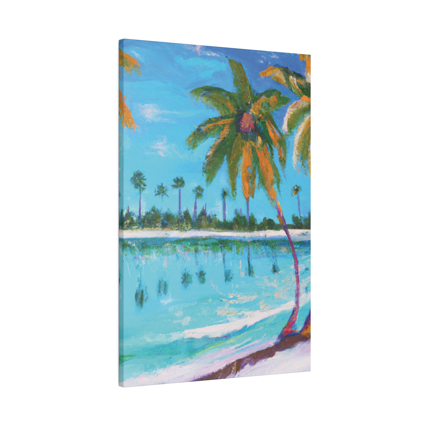 8723S - Bahamas Ocean Painting Print | Bahamas | Ocean | Beach | Poster | Home Decor | Wall Art | Canvas