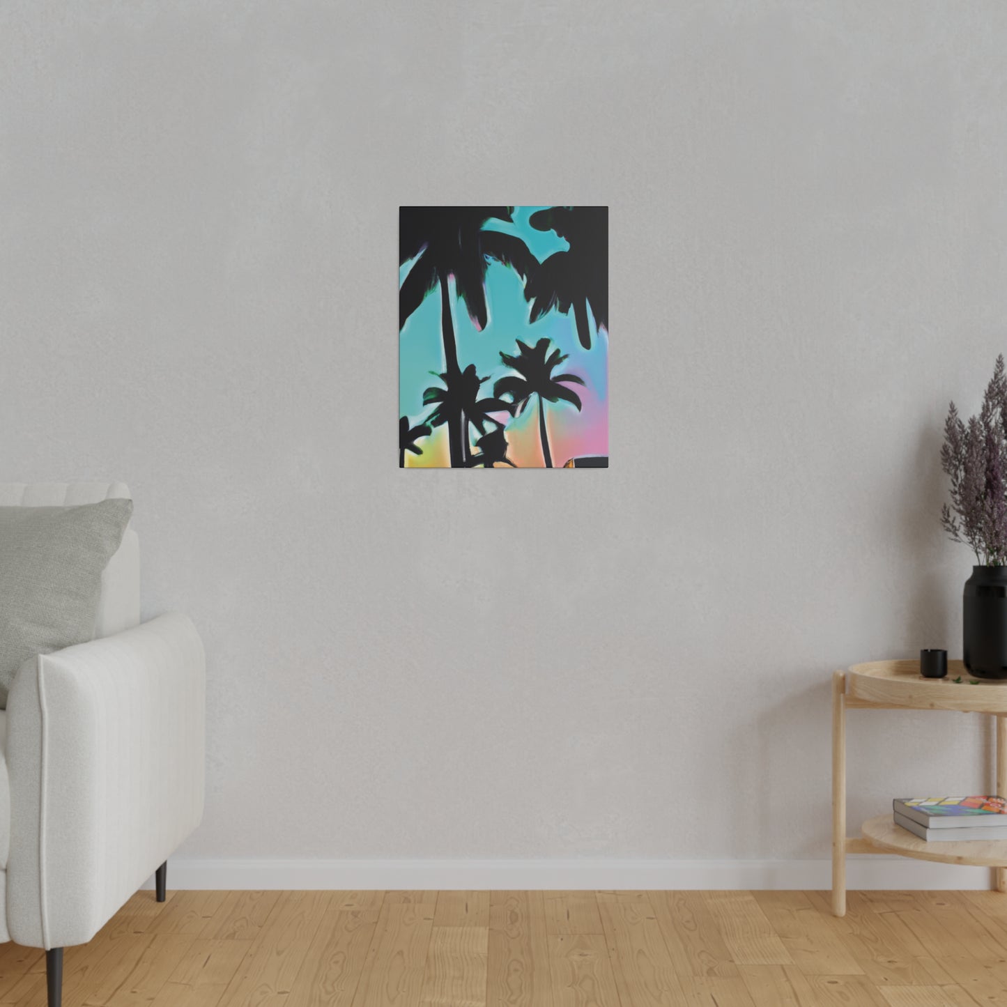 5491X - Miami Beach Sunset Painting Print | Miami | Beach | Sunset | Poster | Home Decor | Wall Art | Canvas