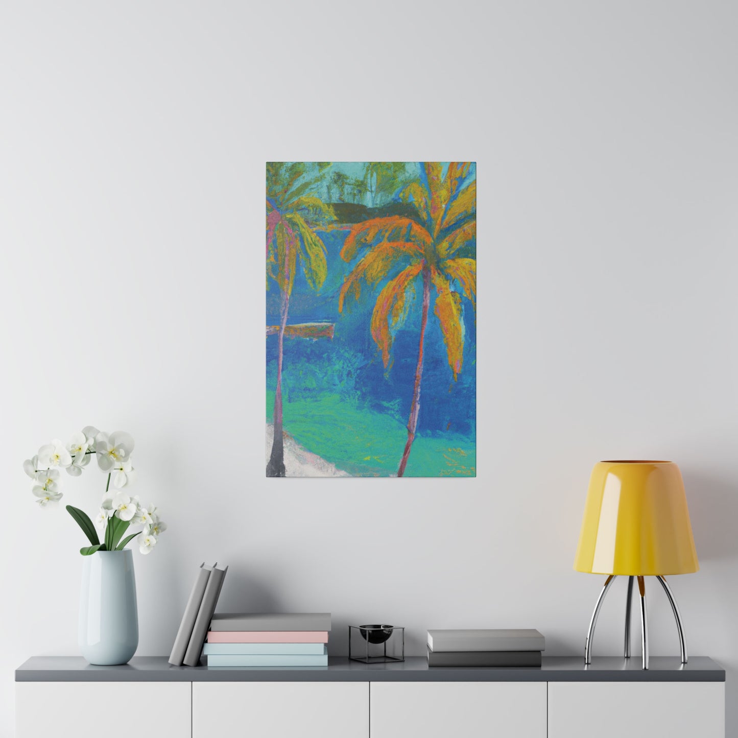 5481T - Bahamas Ocean Painting Print | Bahamas | Ocean | Beach | Poster | Home Decor | Wall Art | Canvas