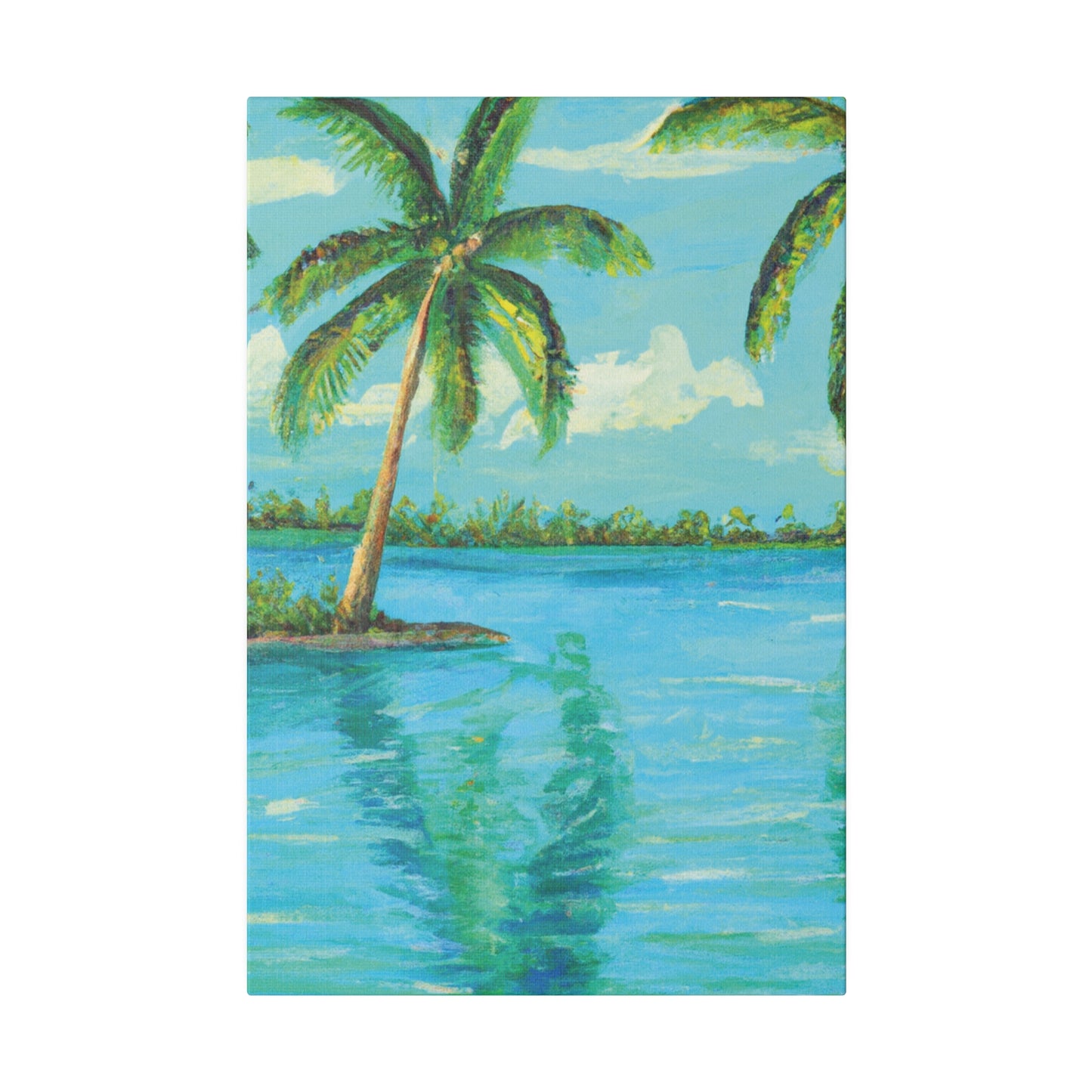 8276T - Bahamas Ocean Painting Print | Bahamas | Ocean | Beach | Poster | Home Decor | Wall Art | Canvas