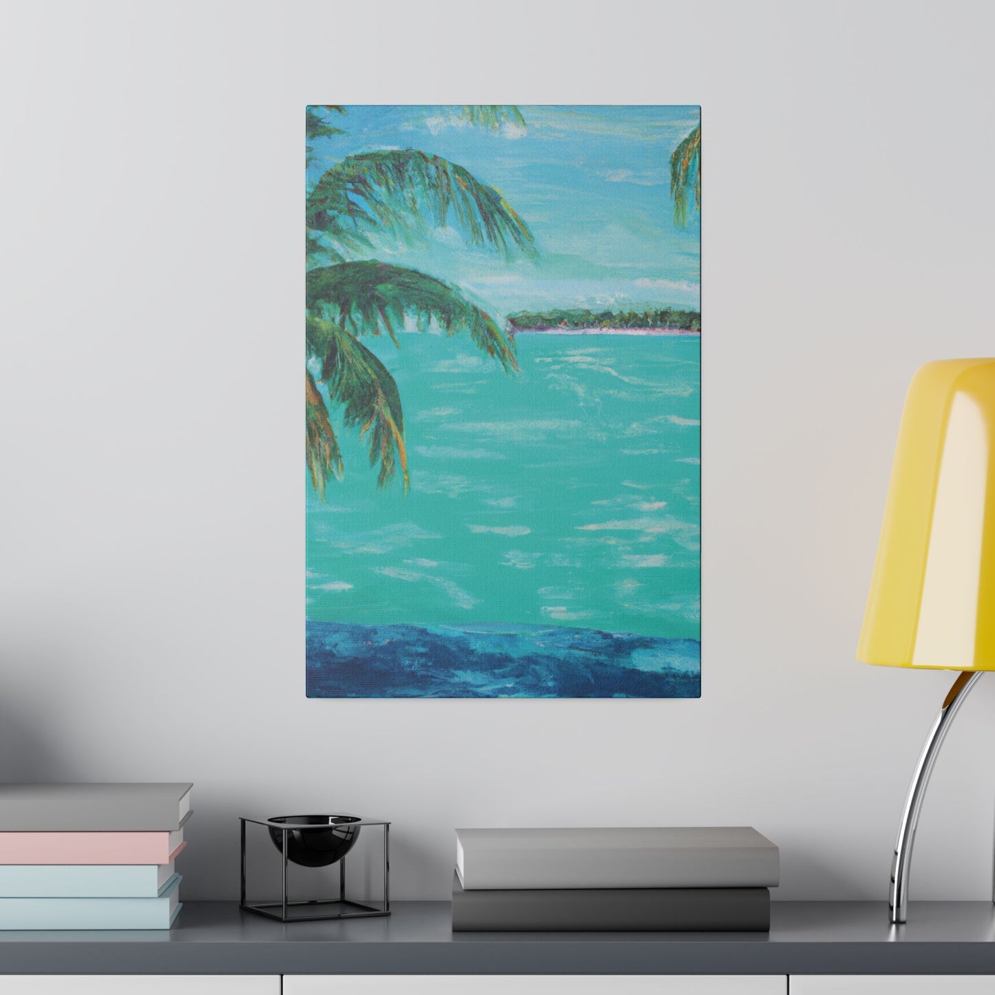 362P - Bahamas Ocean Painting Print | Bahamas | Ocean | Beach | Poster | Home Decor | Wall Art | Canvas