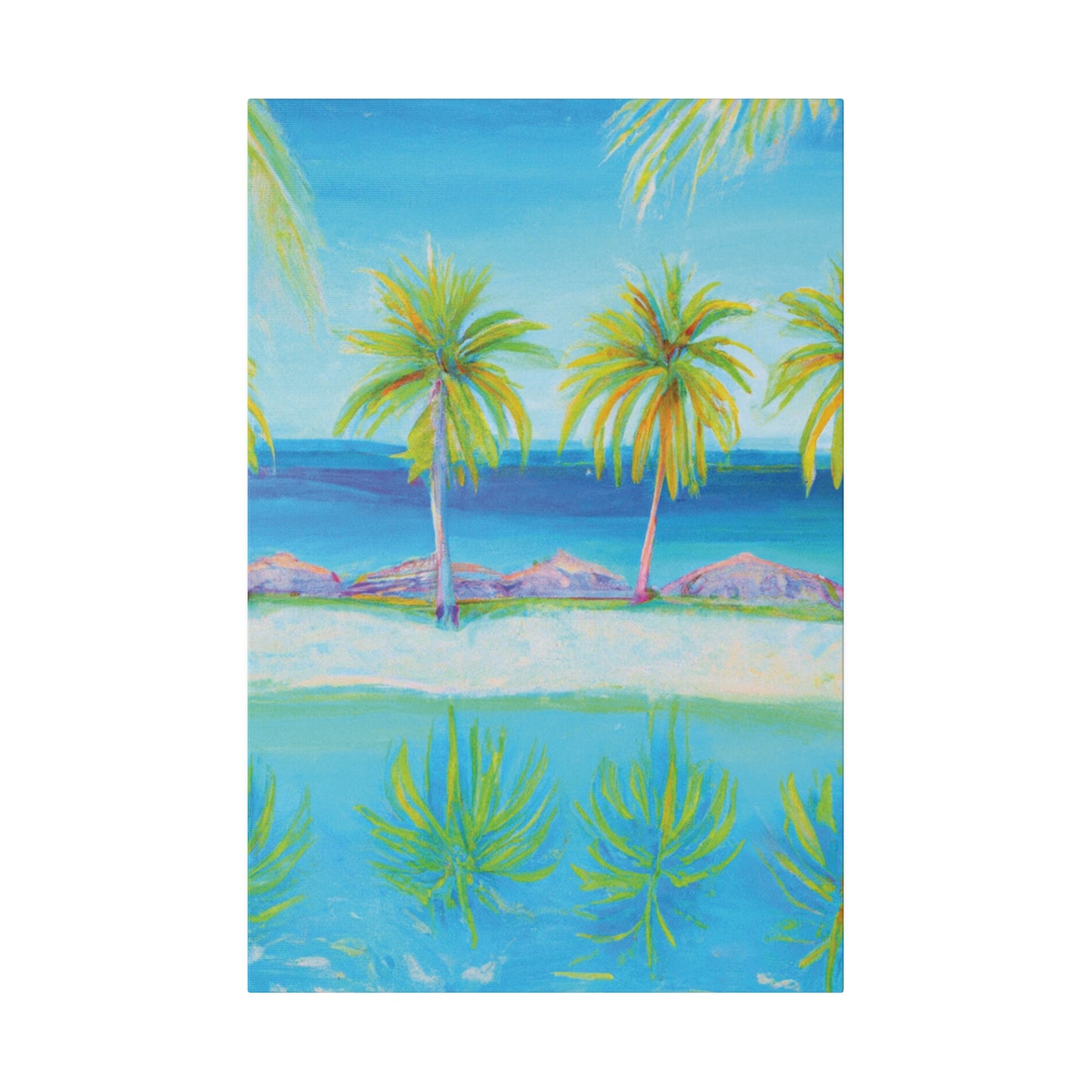 7646F - Bahamas Ocean Painting Print | Bahamas | Ocean | Beach | Poster | Home Decor | Wall Art | Canvas