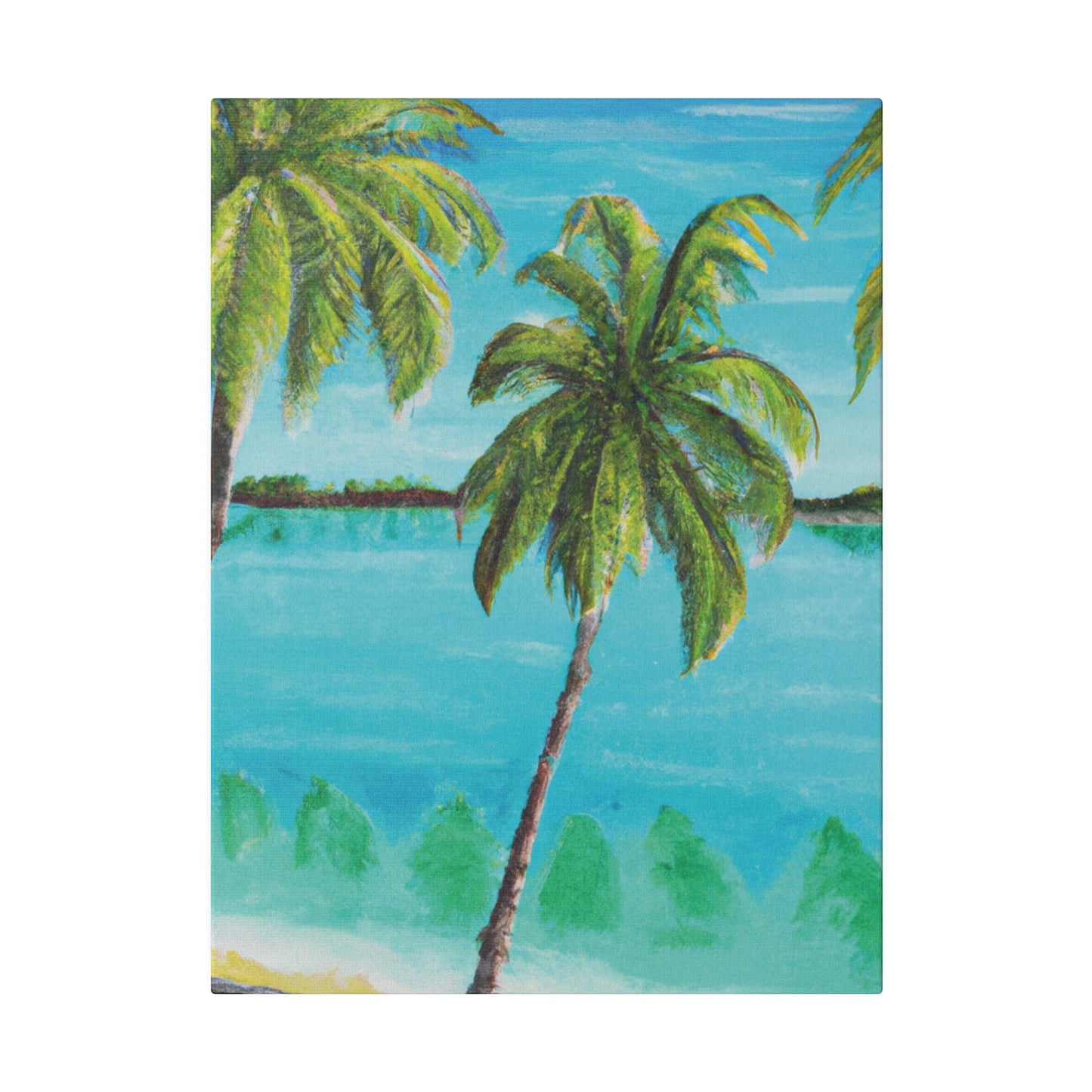 6598N - Bahamas Ocean Painting Print | Bahamas | Ocean | Beach | Poster | Home Decor | Wall Art | Canvas