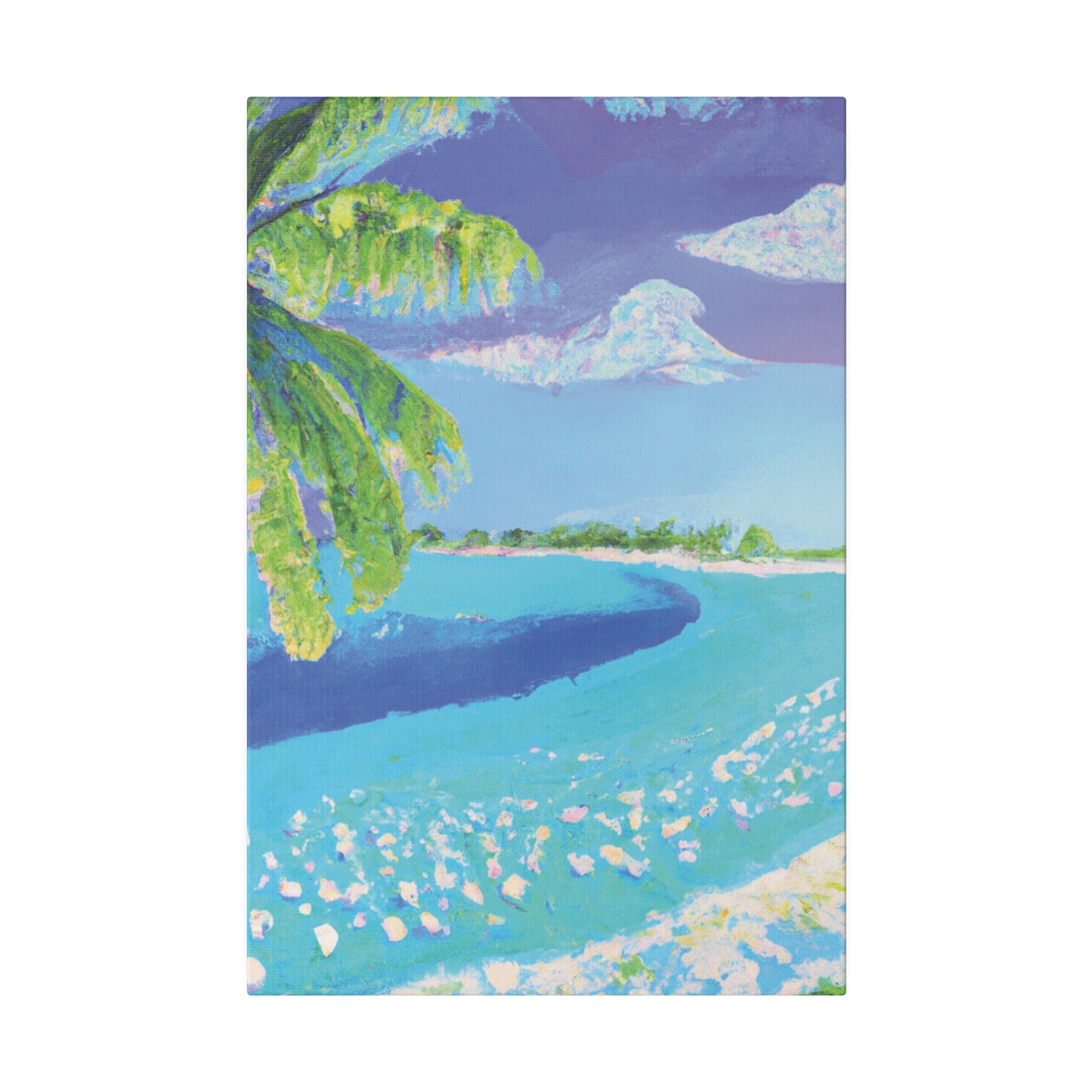 9792F - Bahamas Ocean Painting Print | Bahamas | Ocean | Beach | Poster | Home Decor | Wall Art | Canvas