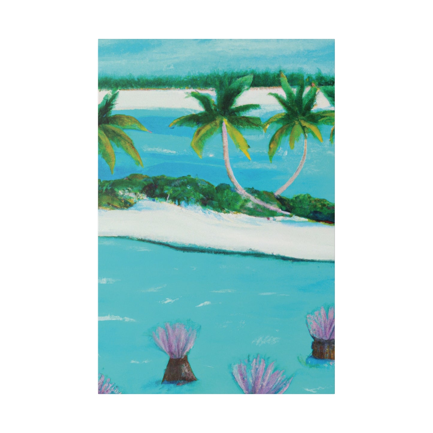 1933W - Bahamas Ocean Painting Print | Bahamas | Ocean | Beach | Poster | Home Decor | Wall Art | Canvas