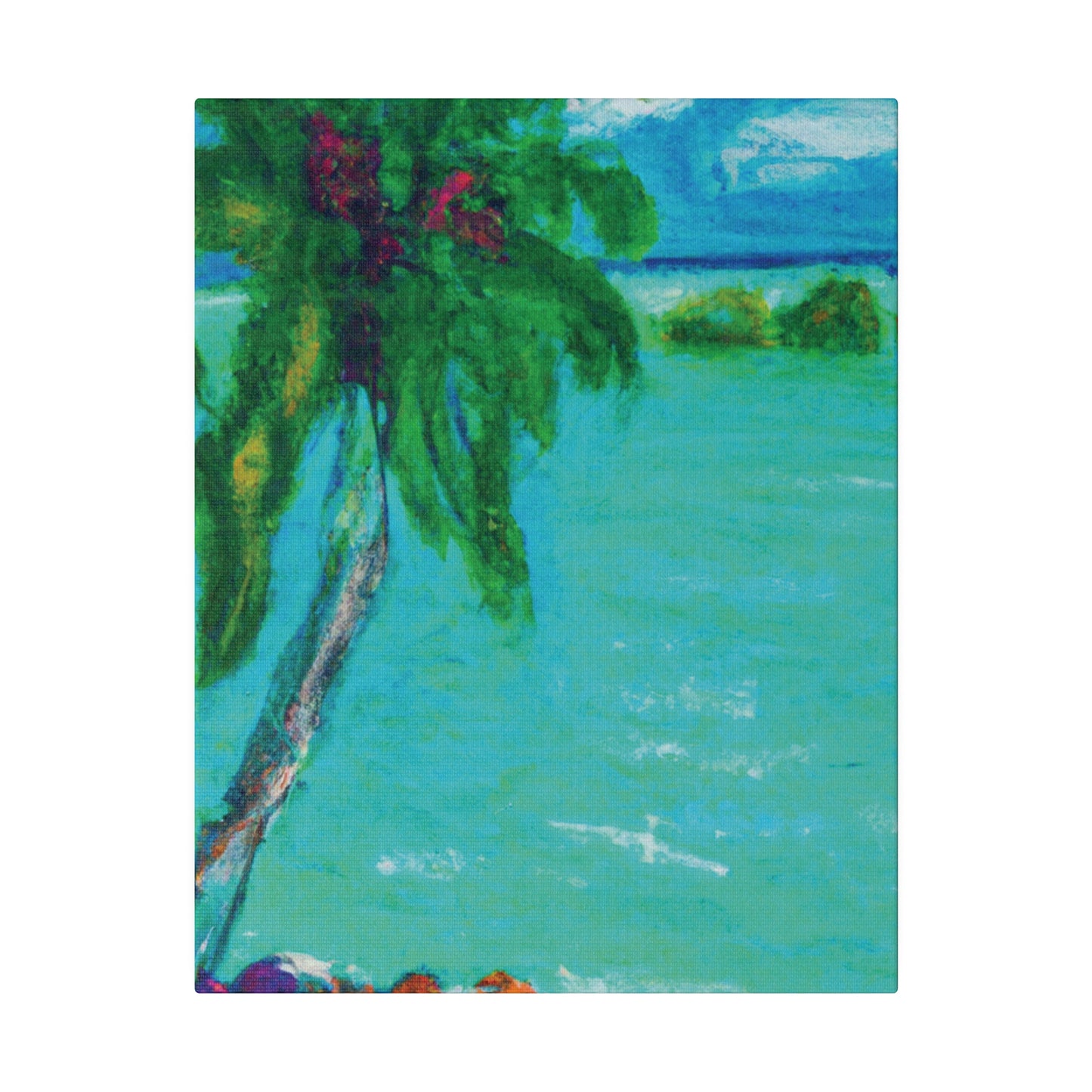 8864T - Bahamas Ocean Painting Print | Bahamas | Ocean | Beach | Poster | Home Decor | Wall Art | Canvas