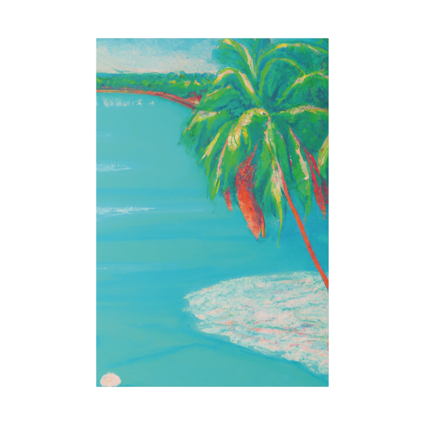 6263D - Bahamas Ocean Painting Print | Bahamas | Ocean | Beach | Poster | Home Decor | Wall Art | Canvas